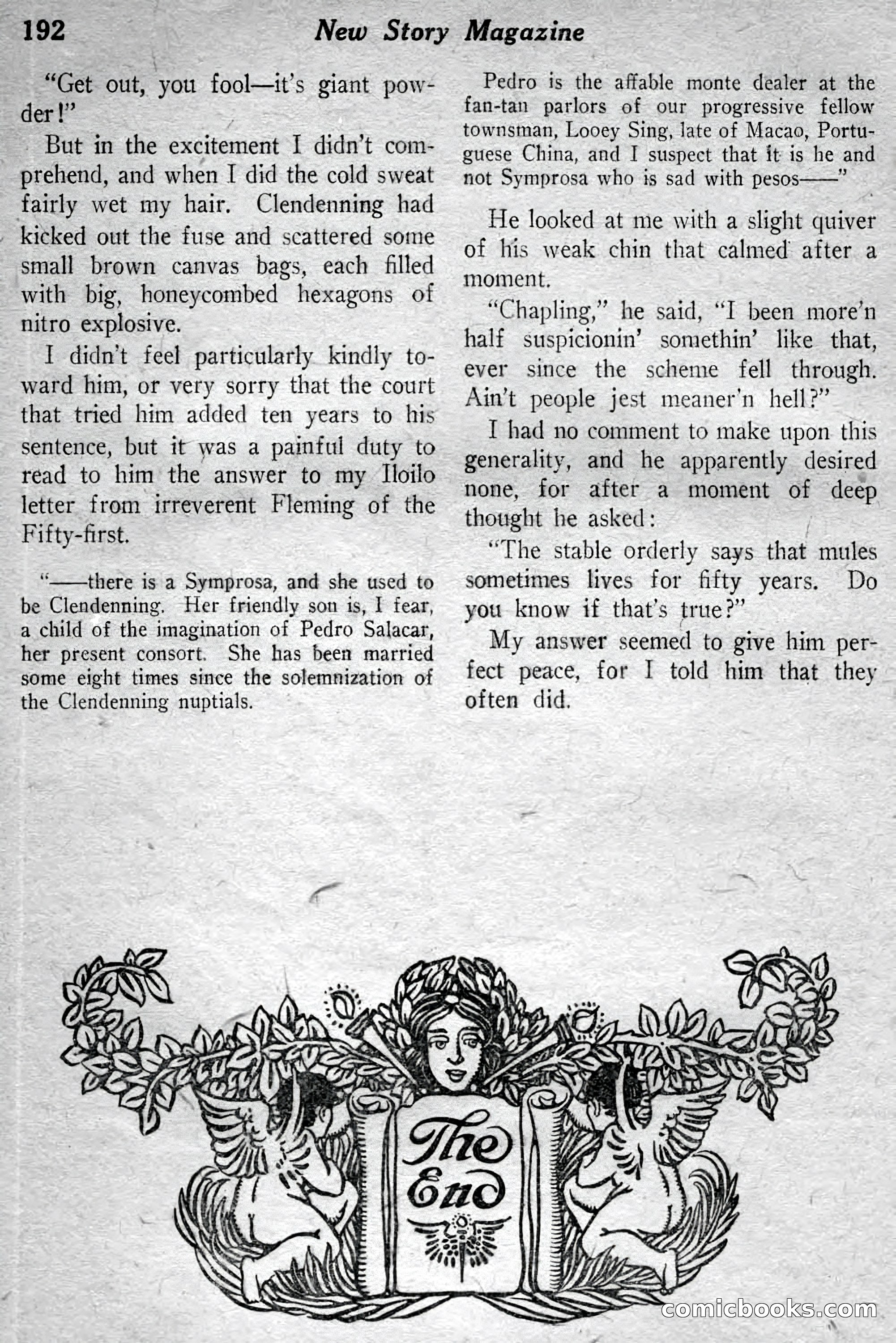 New Story Magazine, July 1914 — page 198 of 204