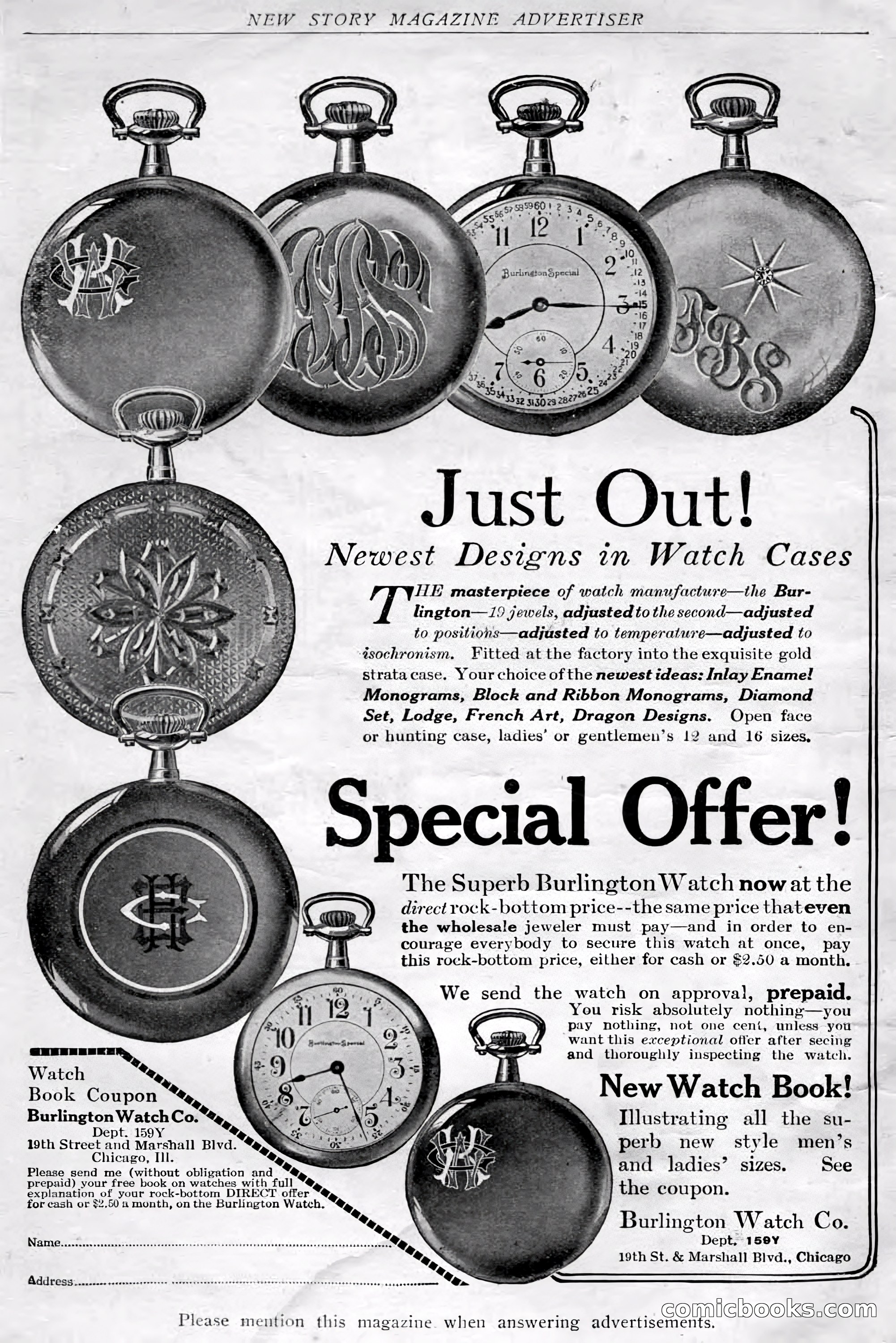 New Story Magazine, July 1914 — page 202 of 204