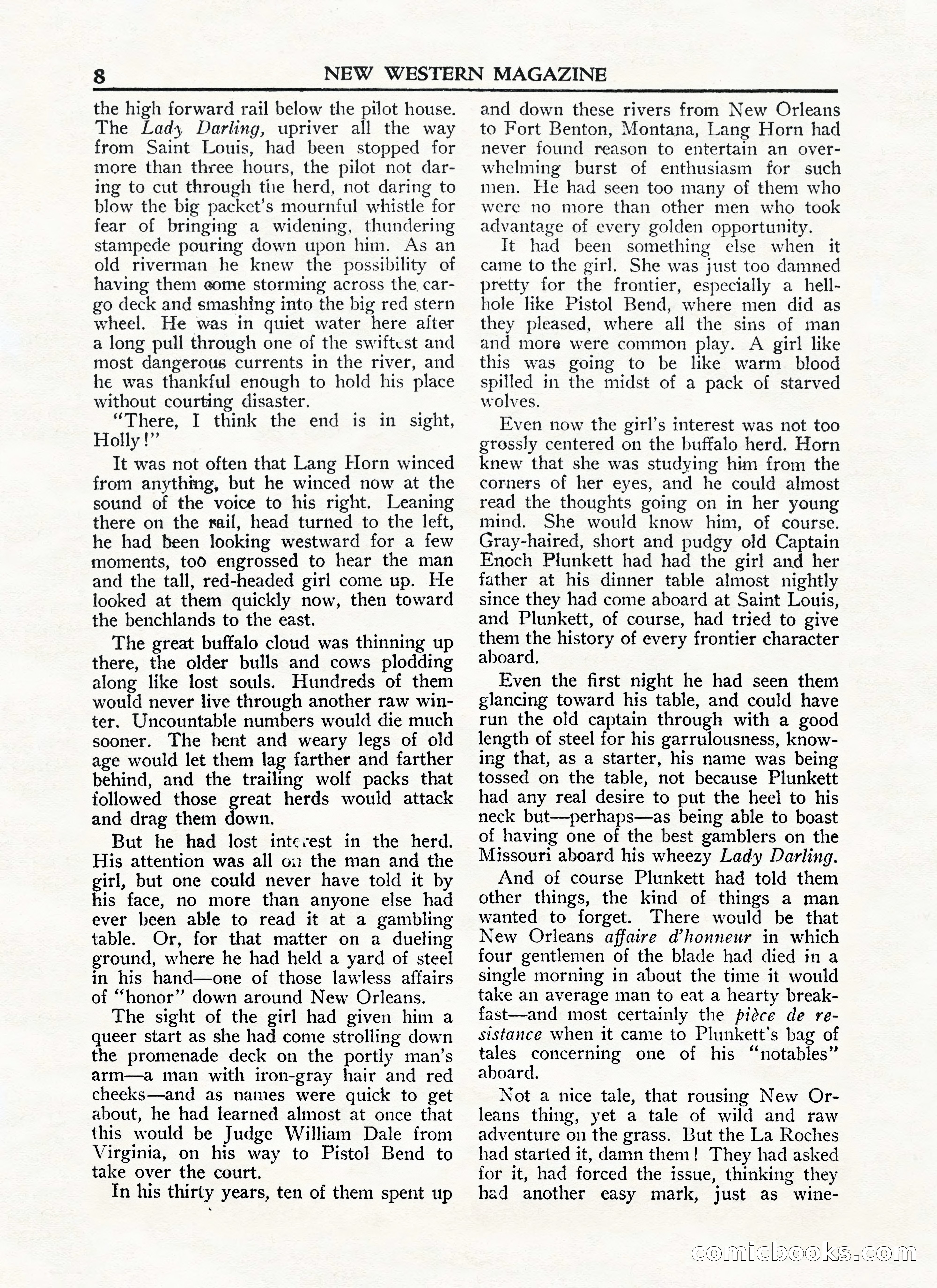 New Western Magazine, January 15, 1948 — page 8 of 100