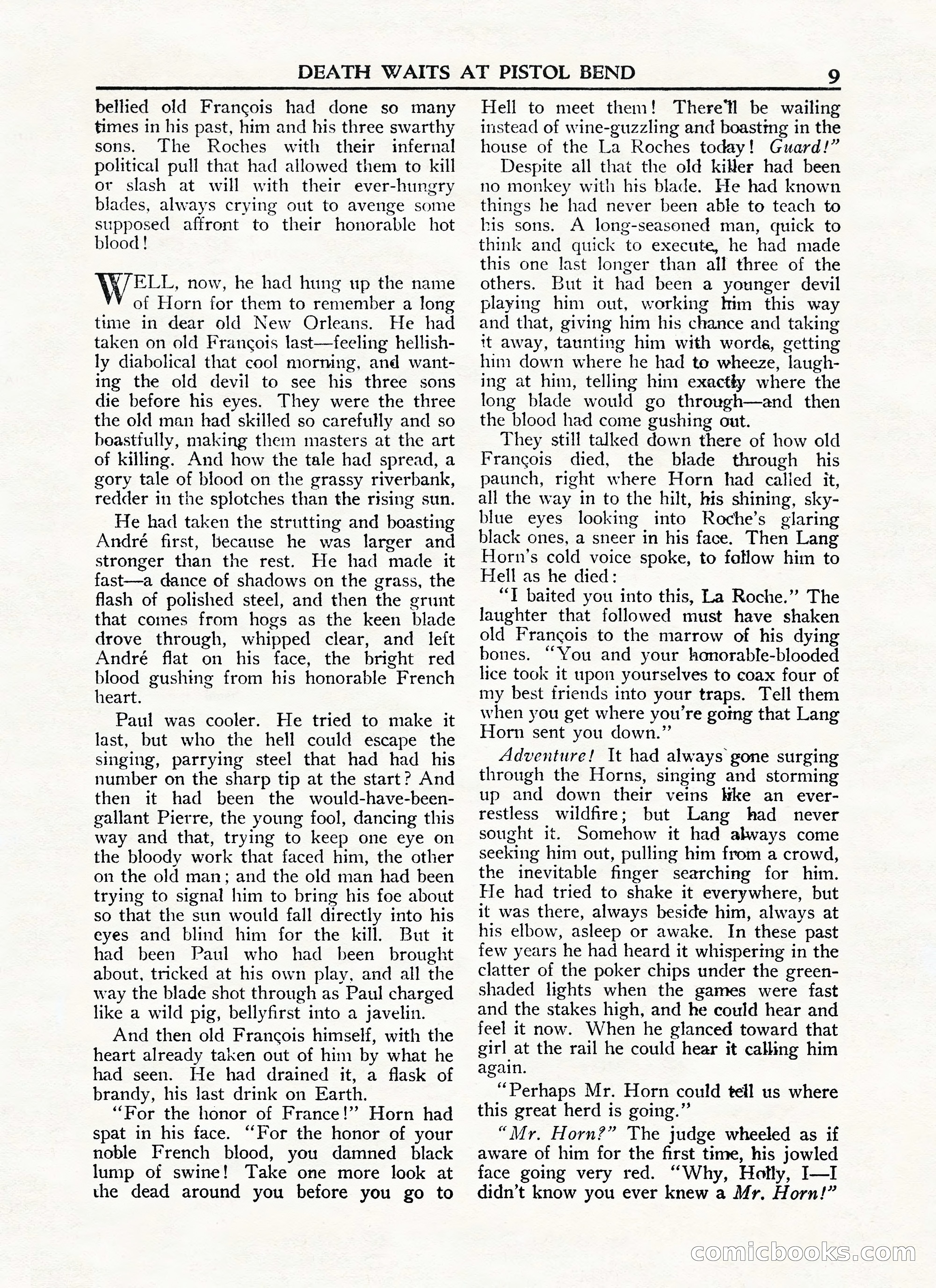 New Western Magazine, January 15, 1948 — page 9 of 100