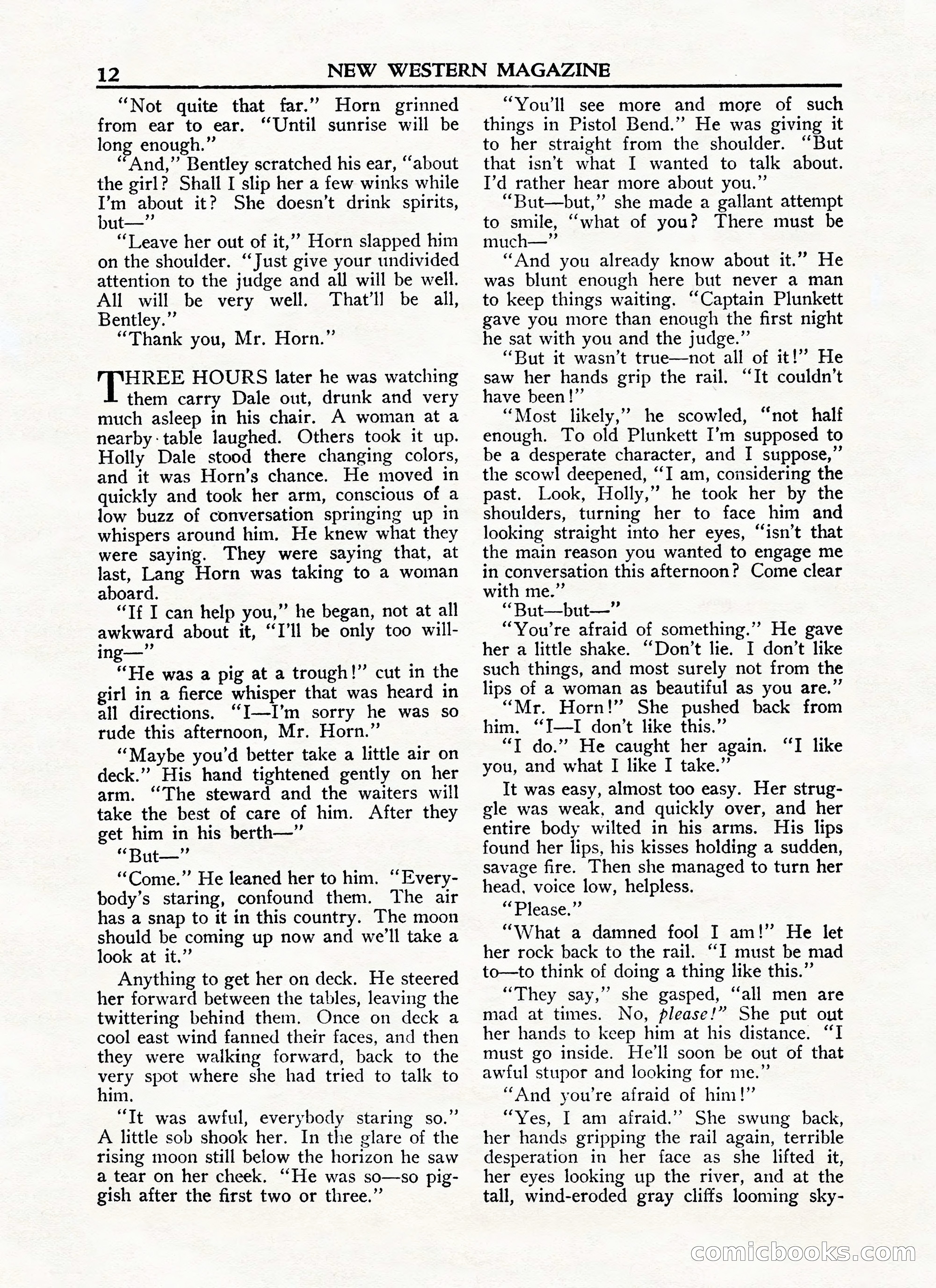 New Western Magazine, January 15, 1948 — page 12 of 100