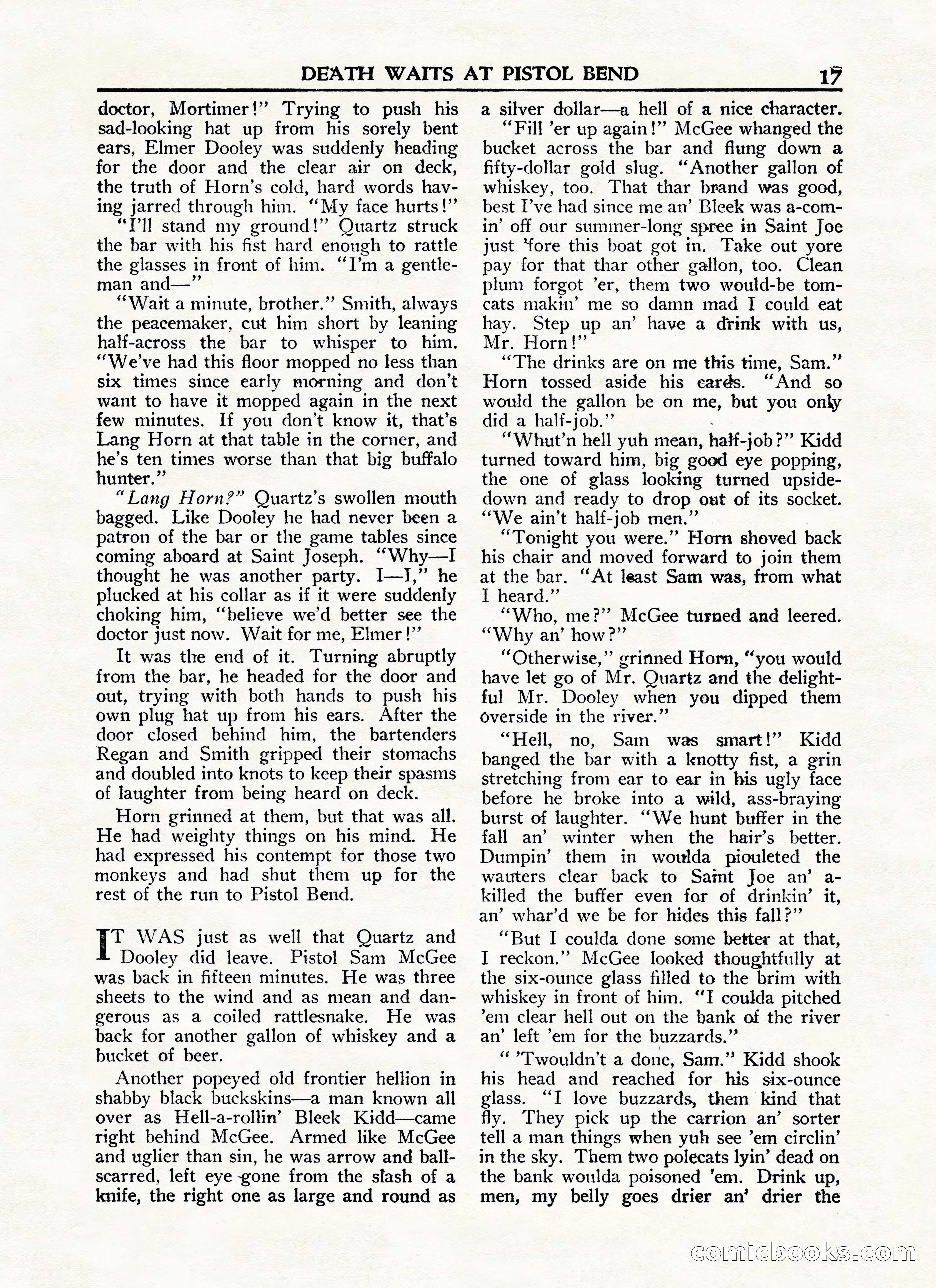 New Western Magazine, January 15, 1948 — page 17 of 100