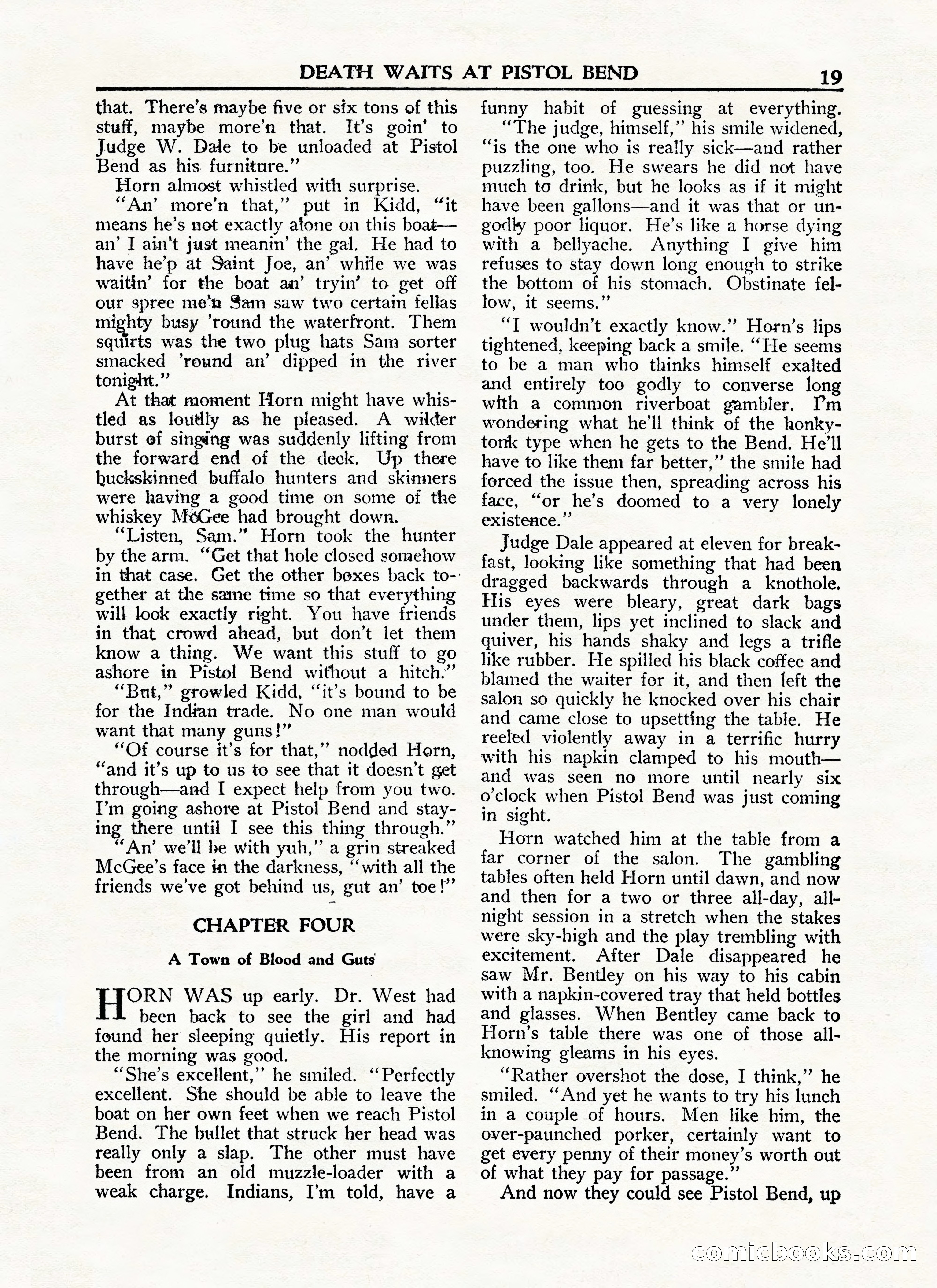New Western Magazine, January 15, 1948 — page 19 of 100