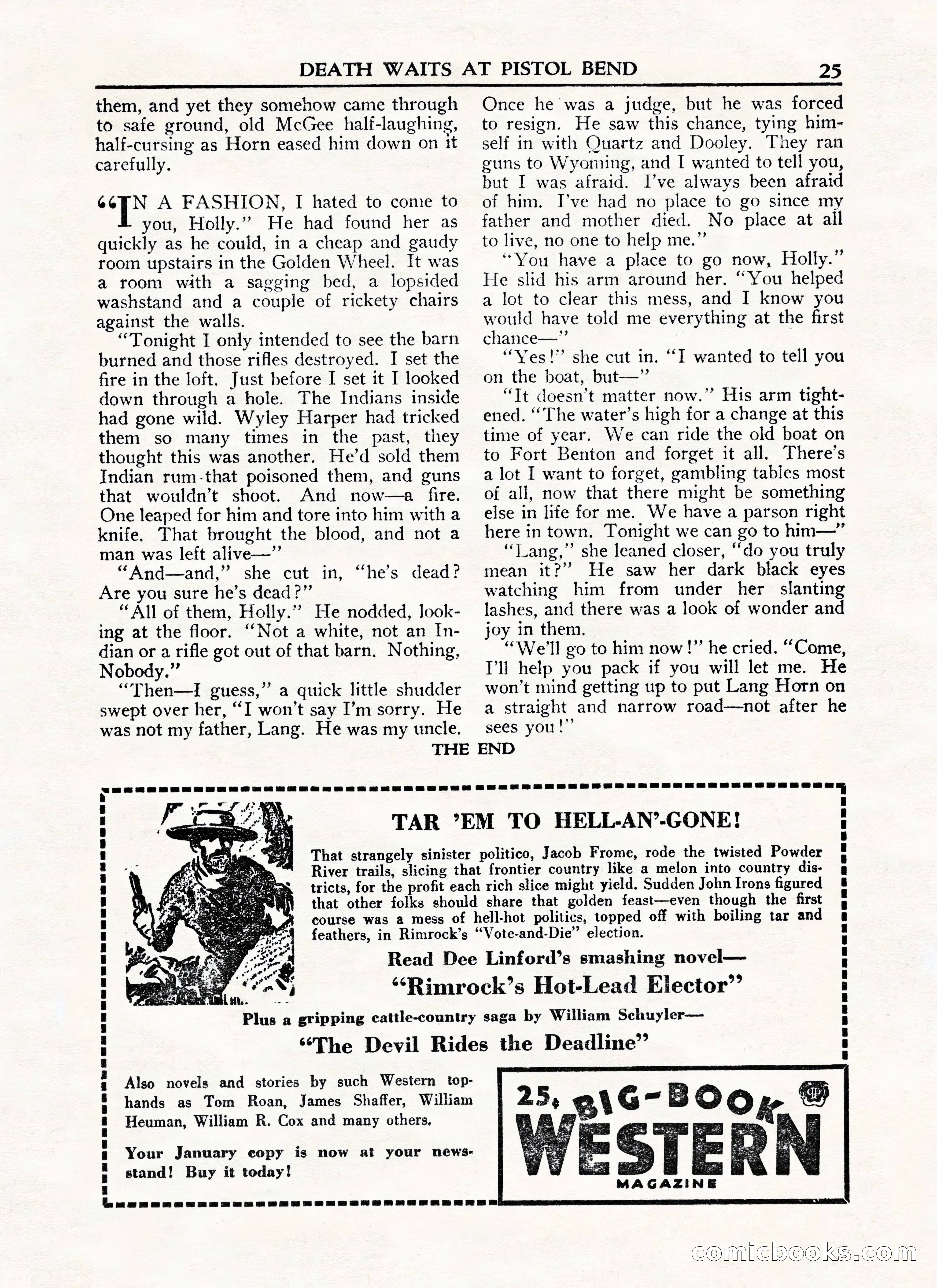 New Western Magazine, January 15, 1948 — page 25 of 100