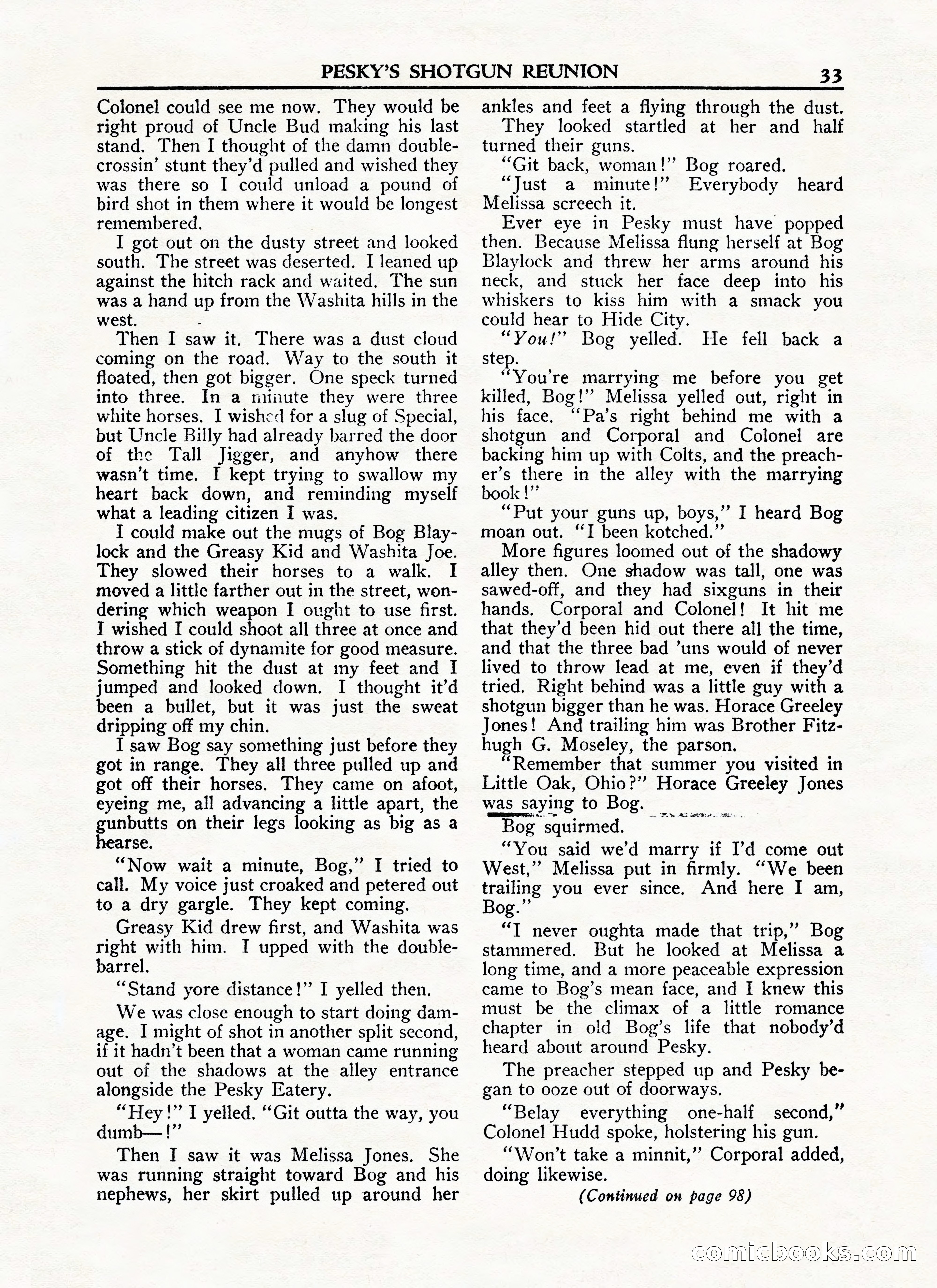 New Western Magazine, January 15, 1948 — page 33 of 100