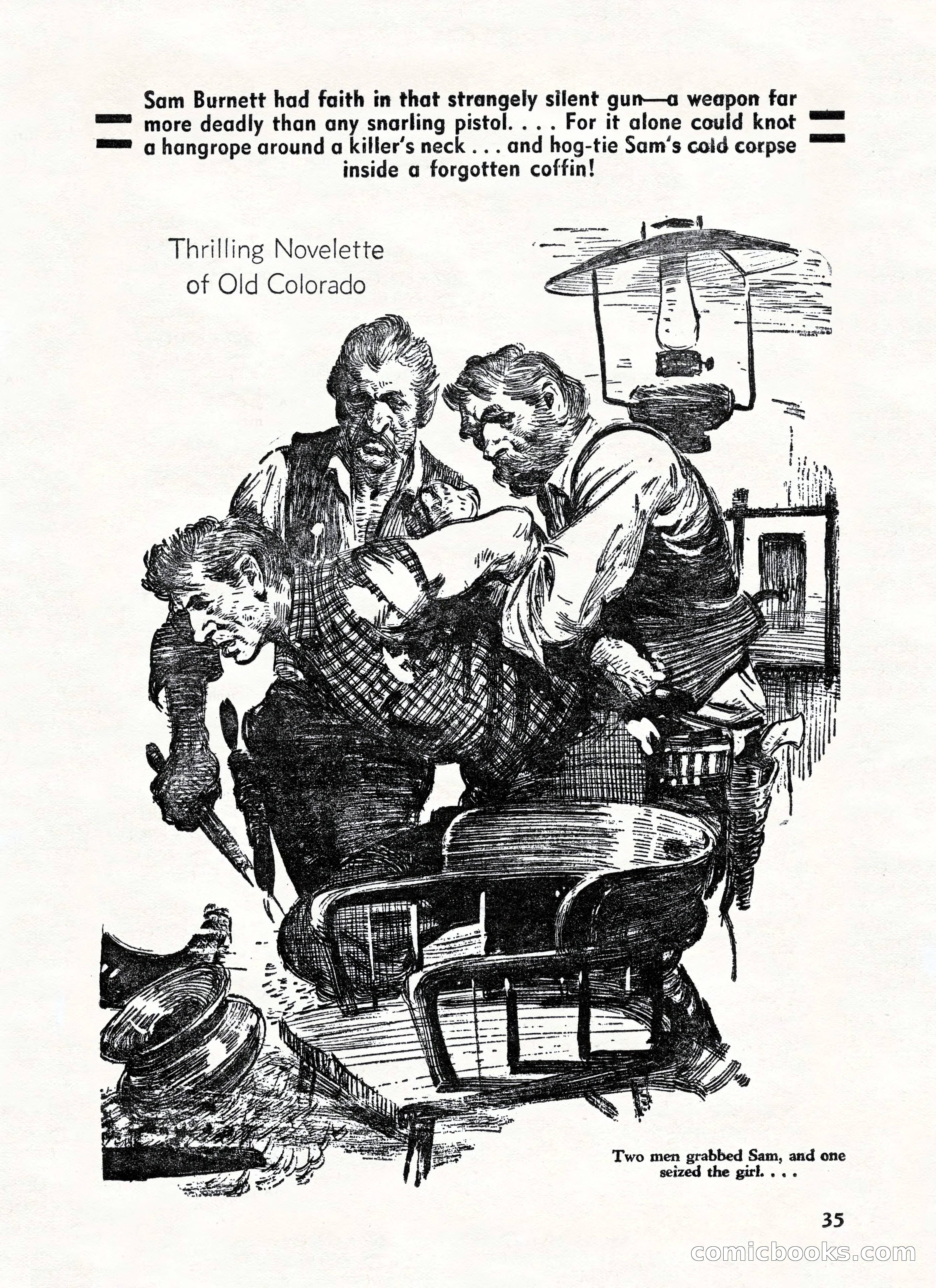 New Western Magazine, January 15, 1948 — page 35 of 100