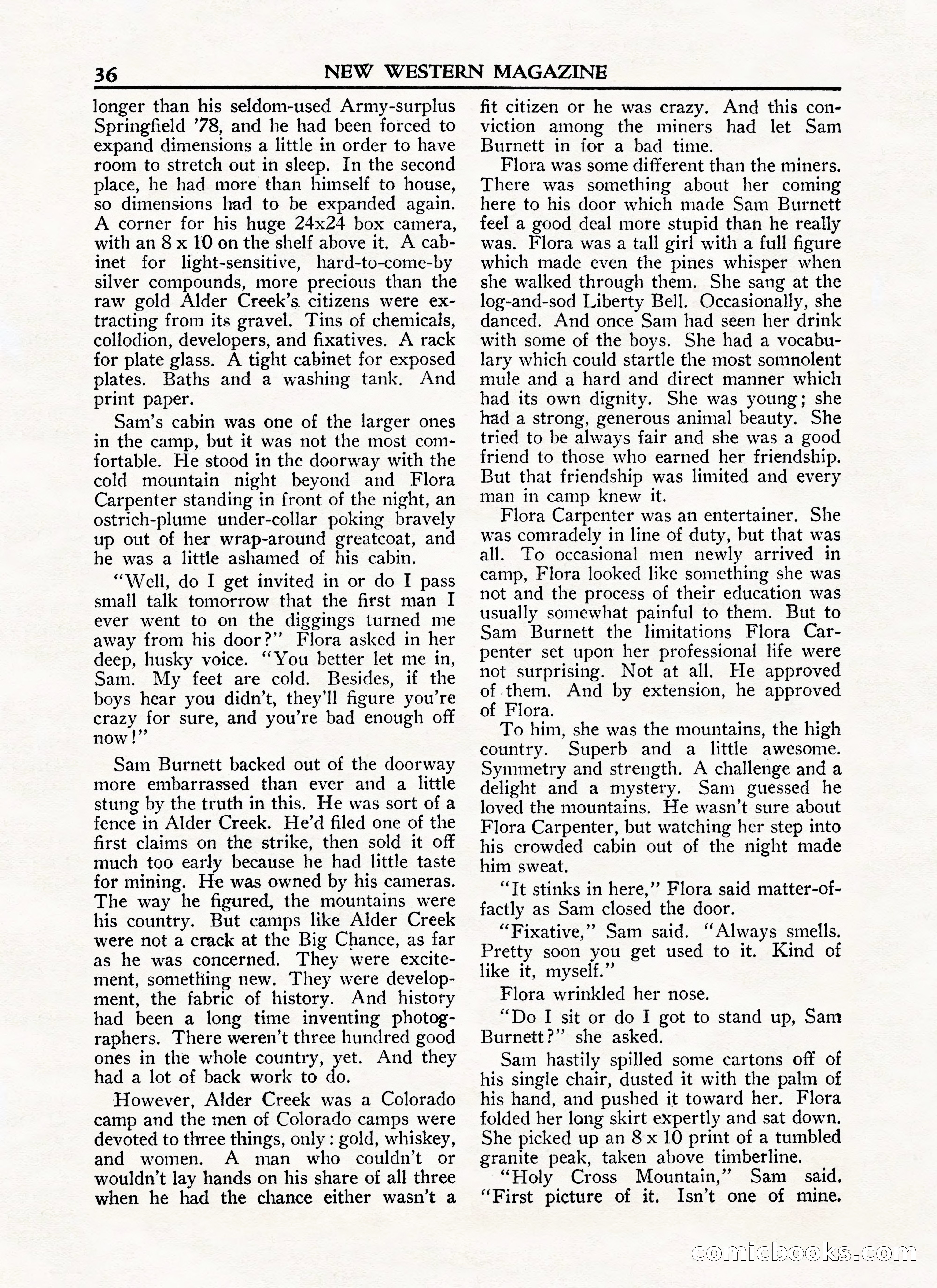 New Western Magazine, January 15, 1948 — page 36 of 100