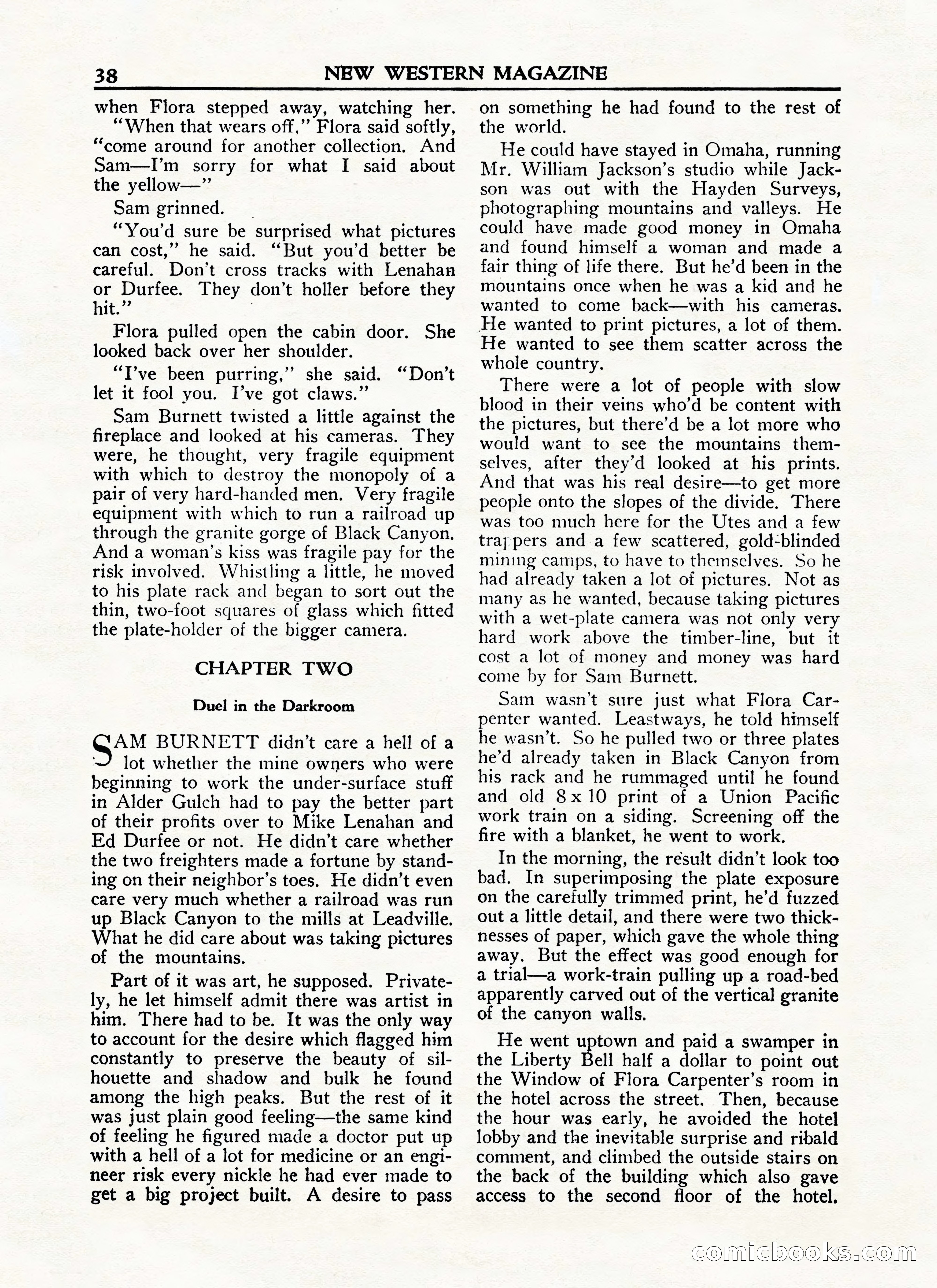 New Western Magazine, January 15, 1948 — page 38 of 100