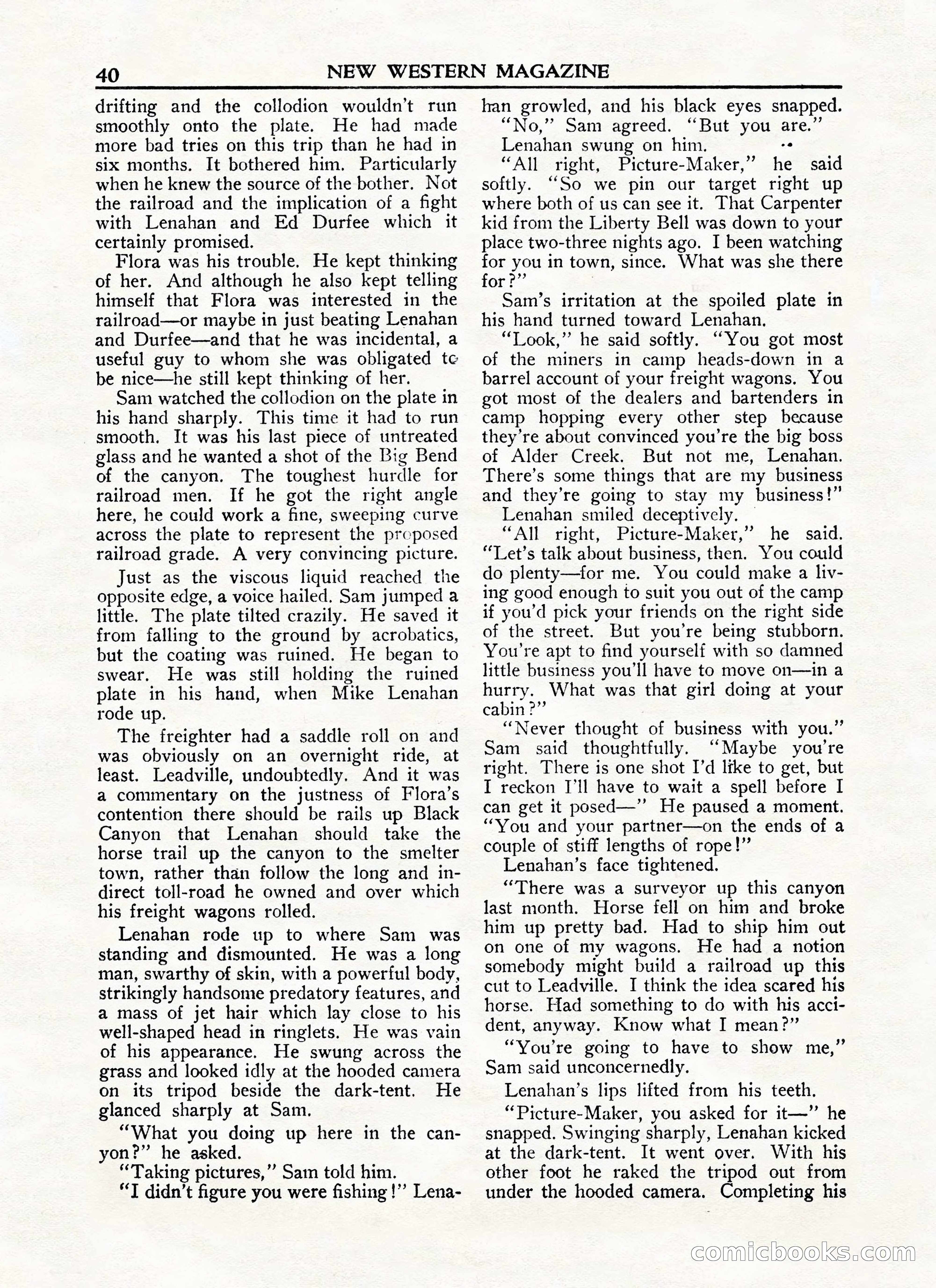 New Western Magazine, January 15, 1948 — page 40 of 100