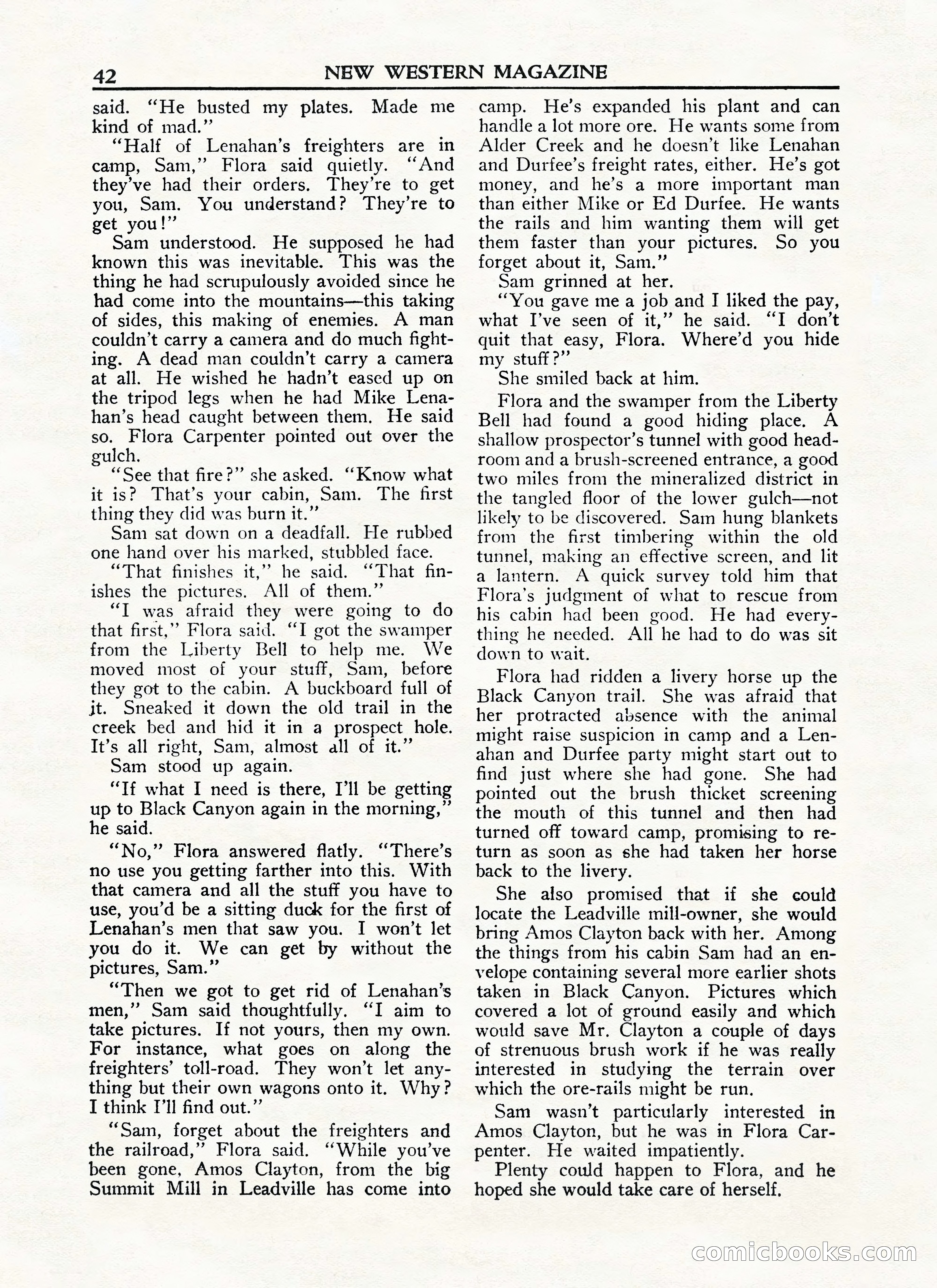 New Western Magazine, January 15, 1948 — page 42 of 100