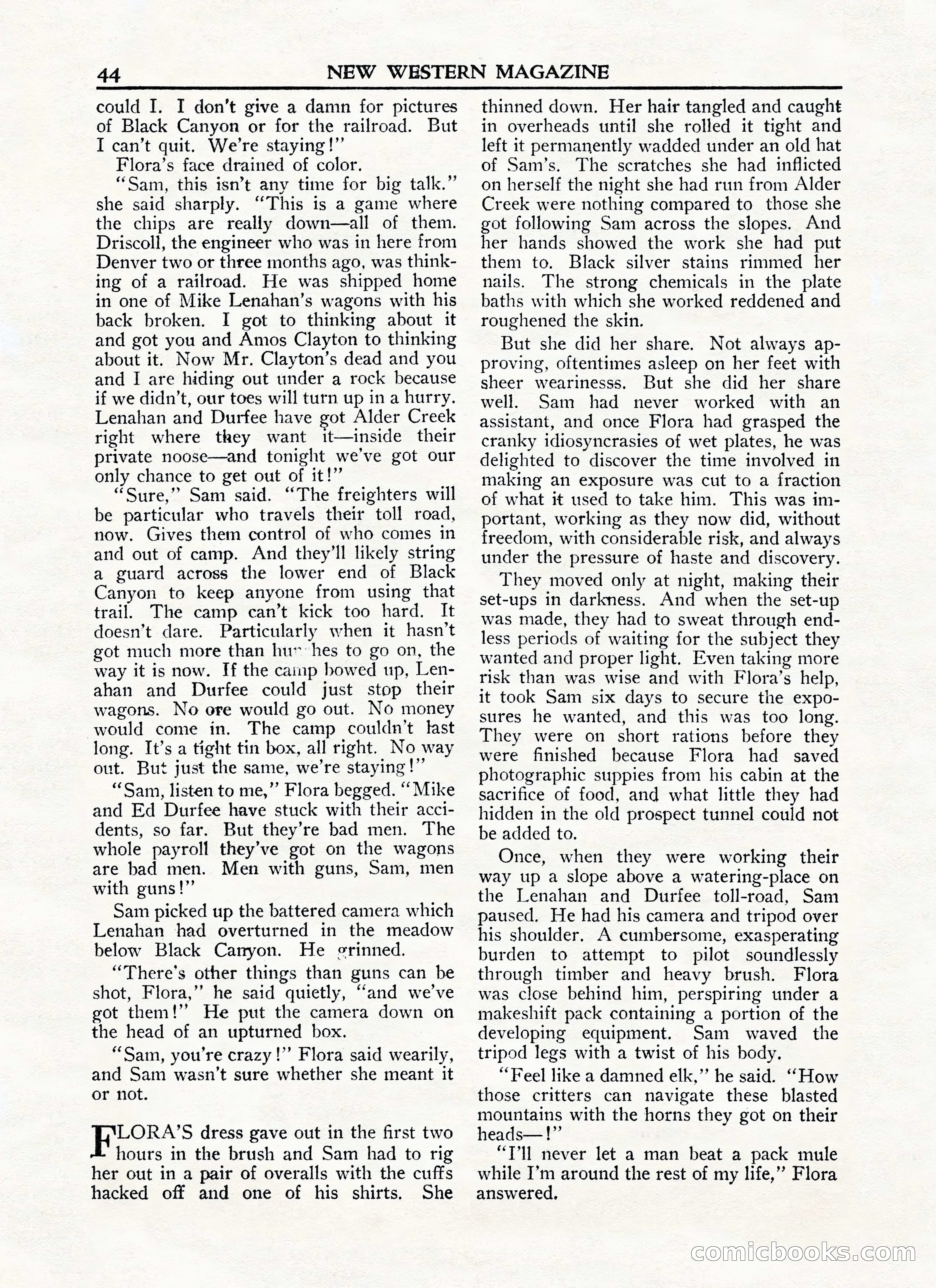New Western Magazine, January 15, 1948 — page 44 of 100
