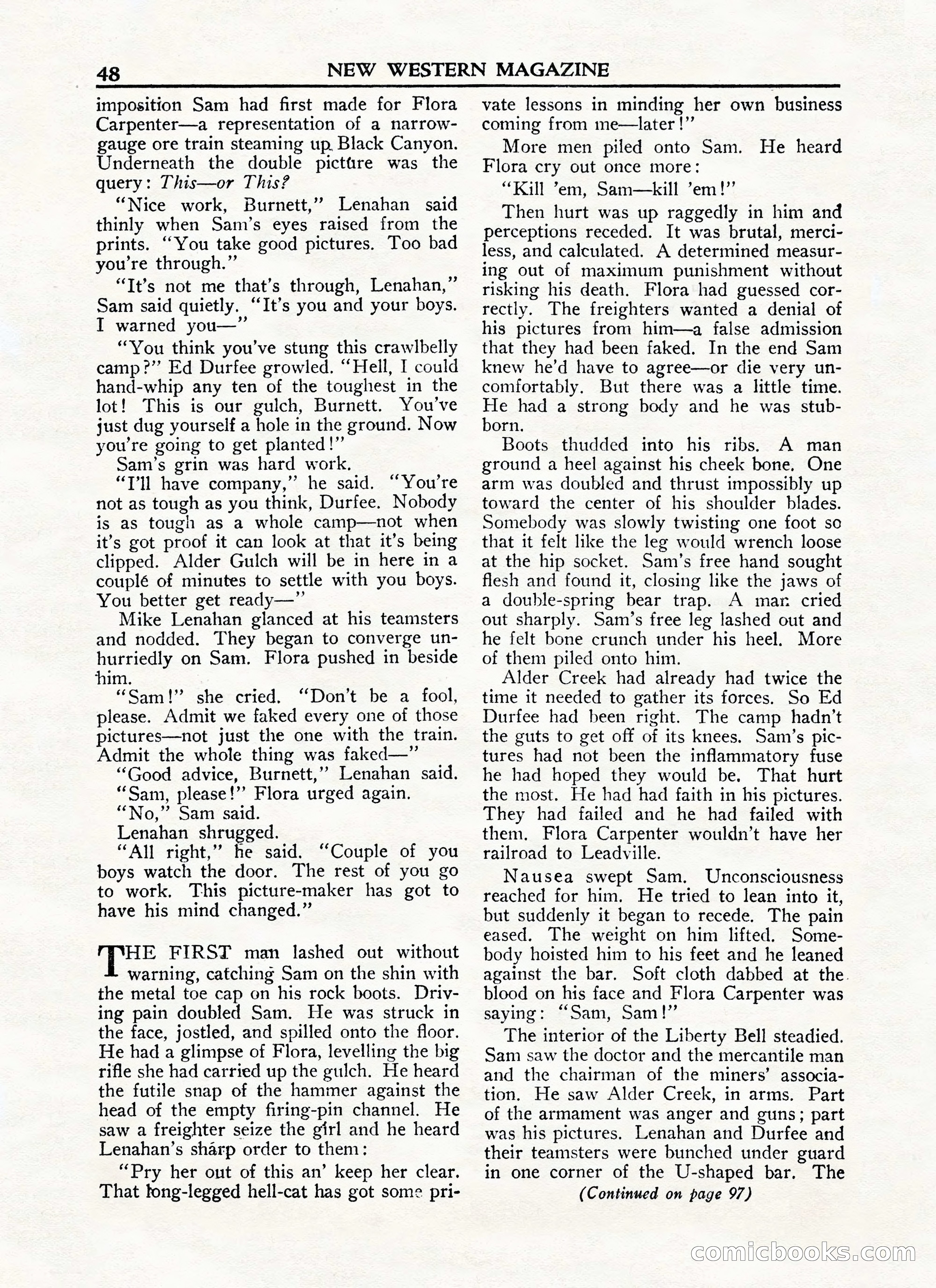 New Western Magazine, January 15, 1948 — page 48 of 100