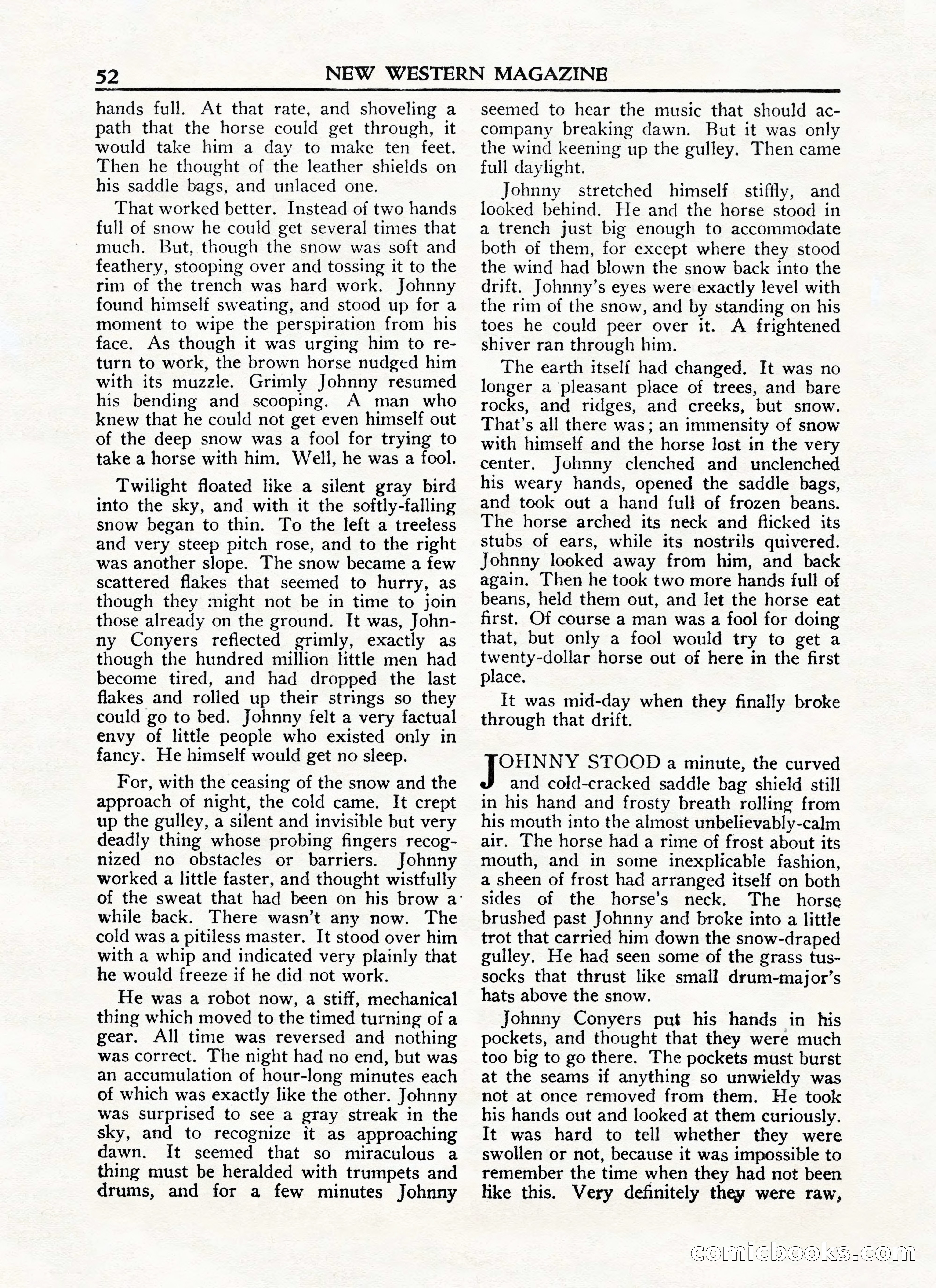 New Western Magazine, January 15, 1948 — page 52 of 100