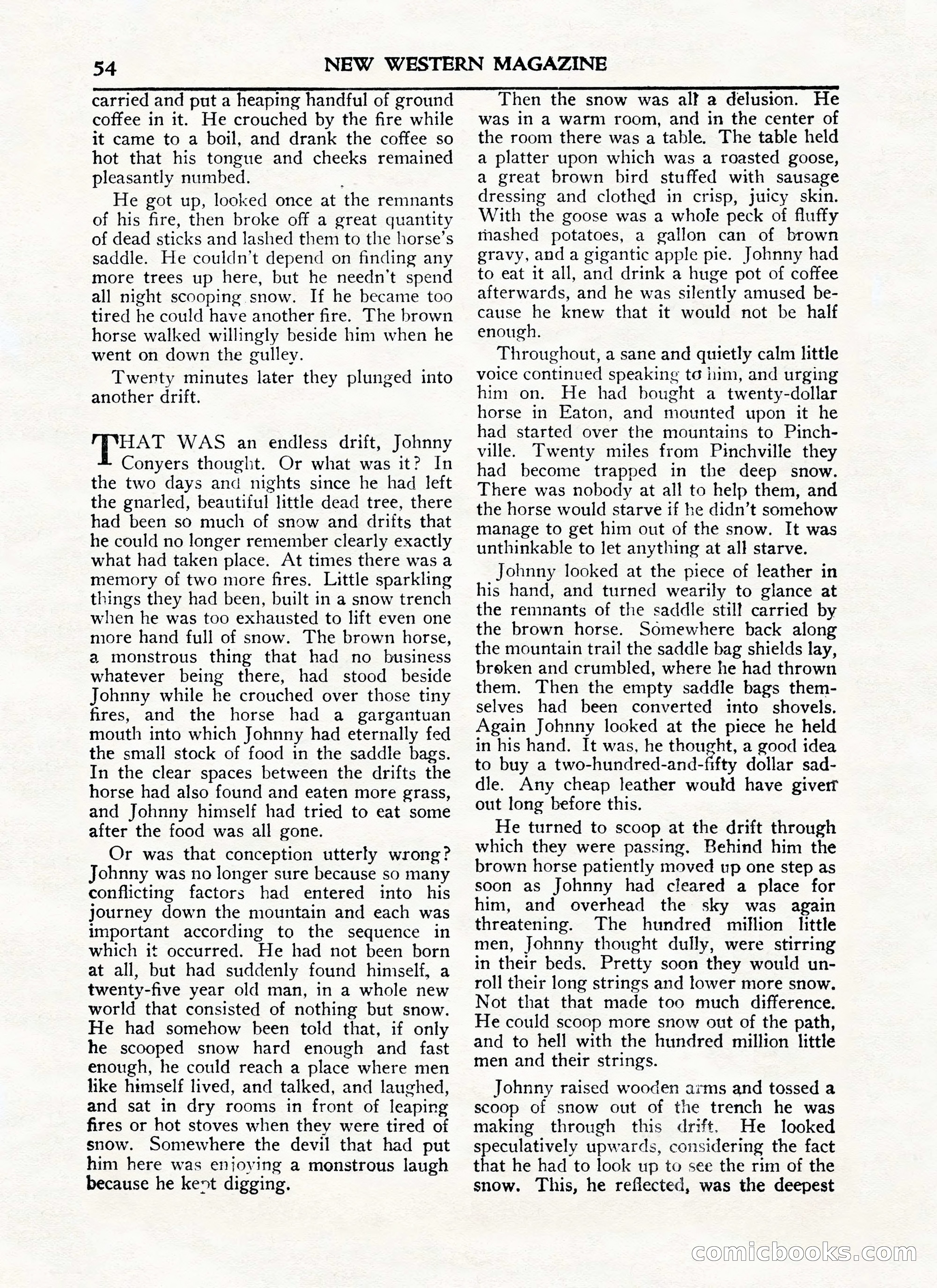 New Western Magazine, January 15, 1948 — page 54 of 100