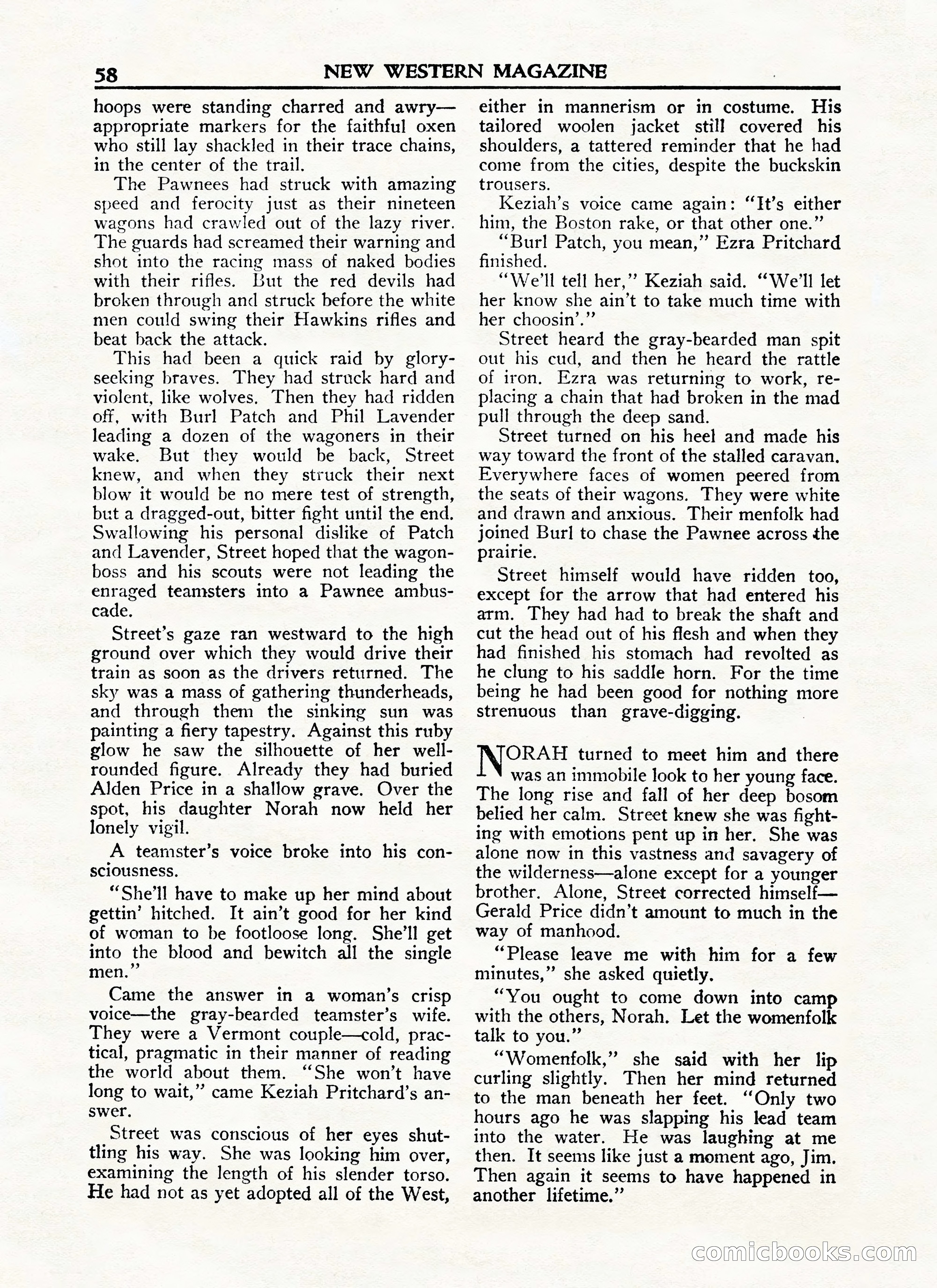 New Western Magazine, January 15, 1948 — page 58 of 100