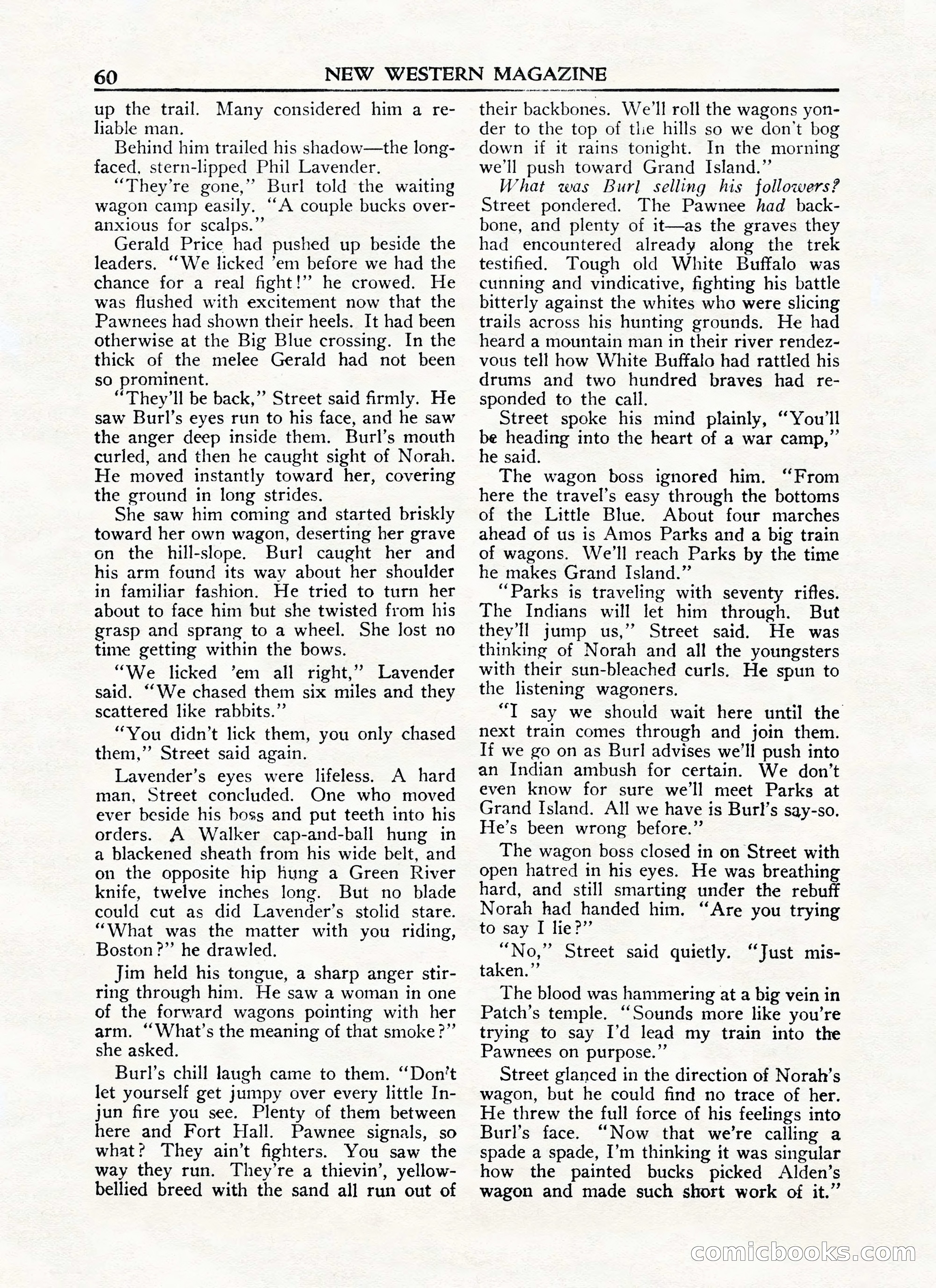 New Western Magazine, January 15, 1948 — page 60 of 100