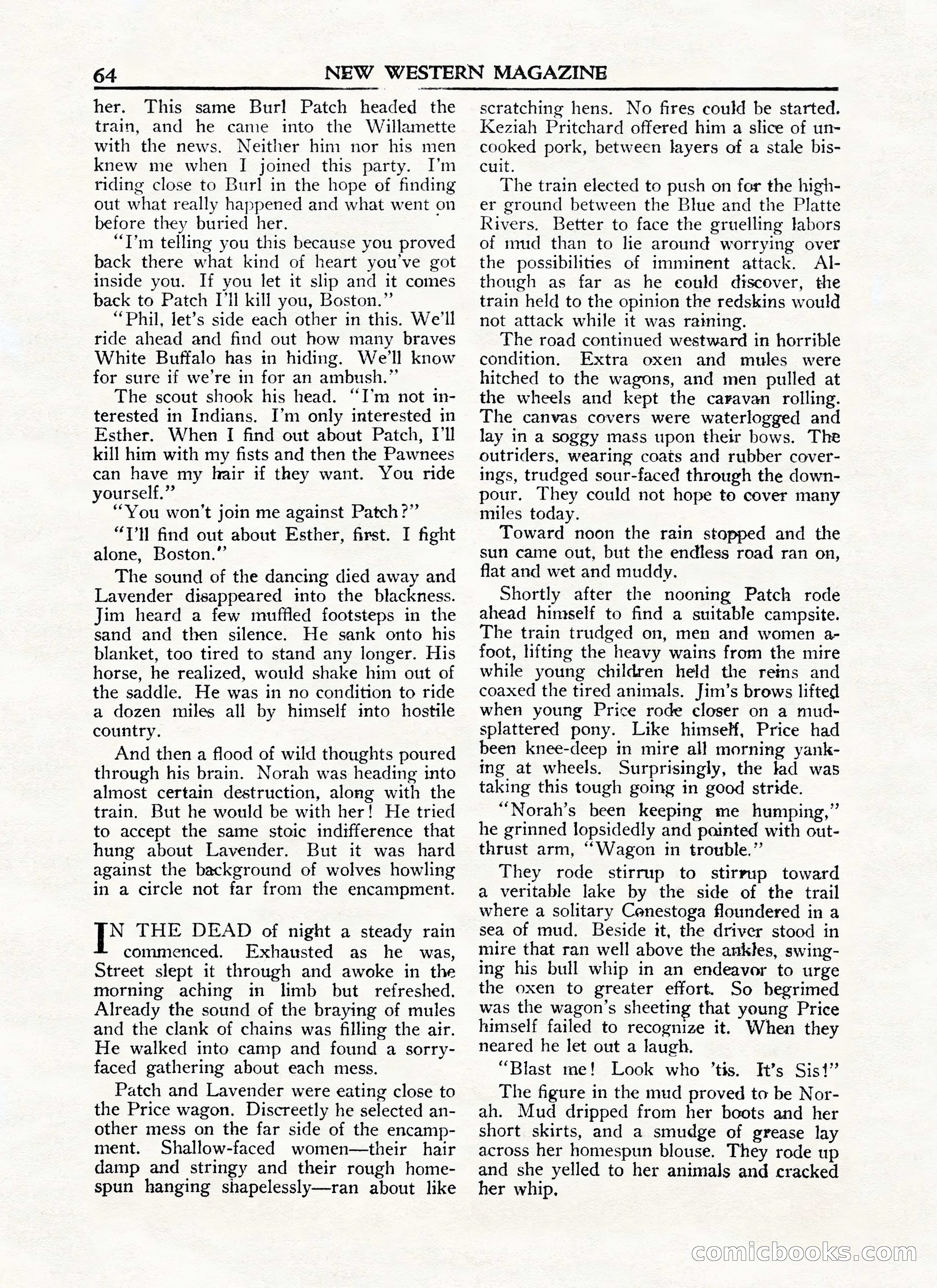 New Western Magazine, January 15, 1948 — page 64 of 100
