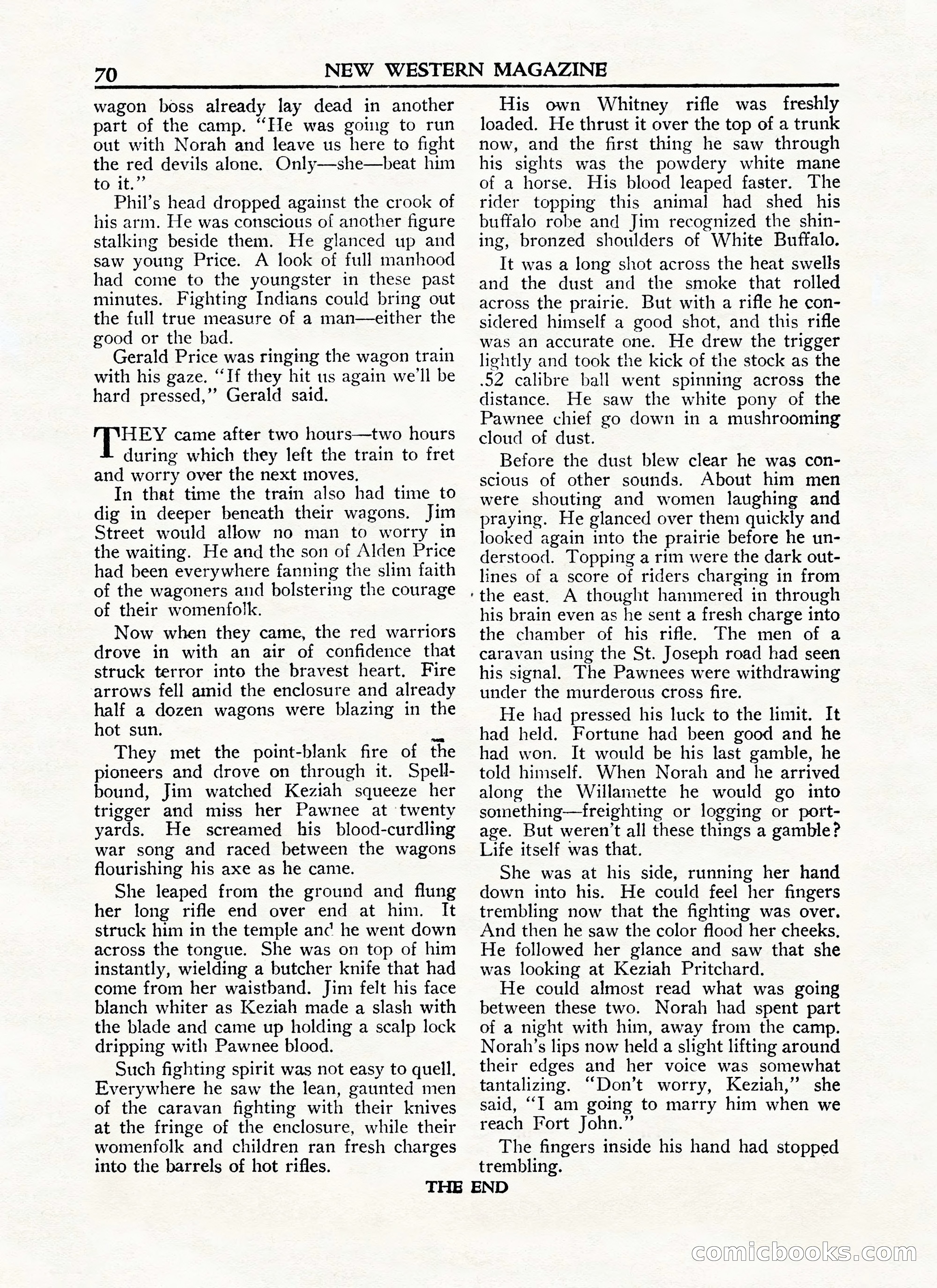 New Western Magazine, January 15, 1948 — page 70 of 100