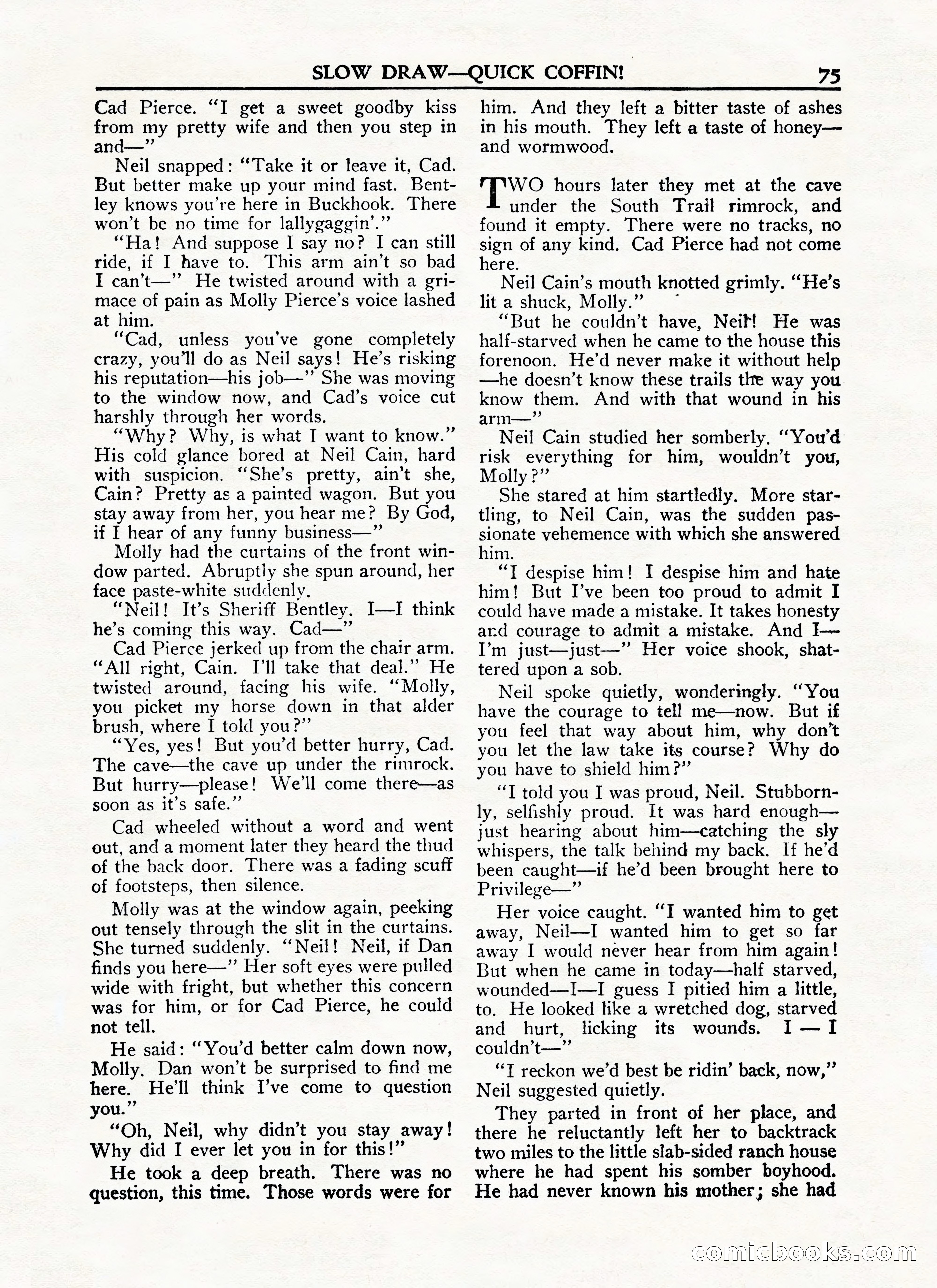 New Western Magazine, January 15, 1948 — page 75 of 100