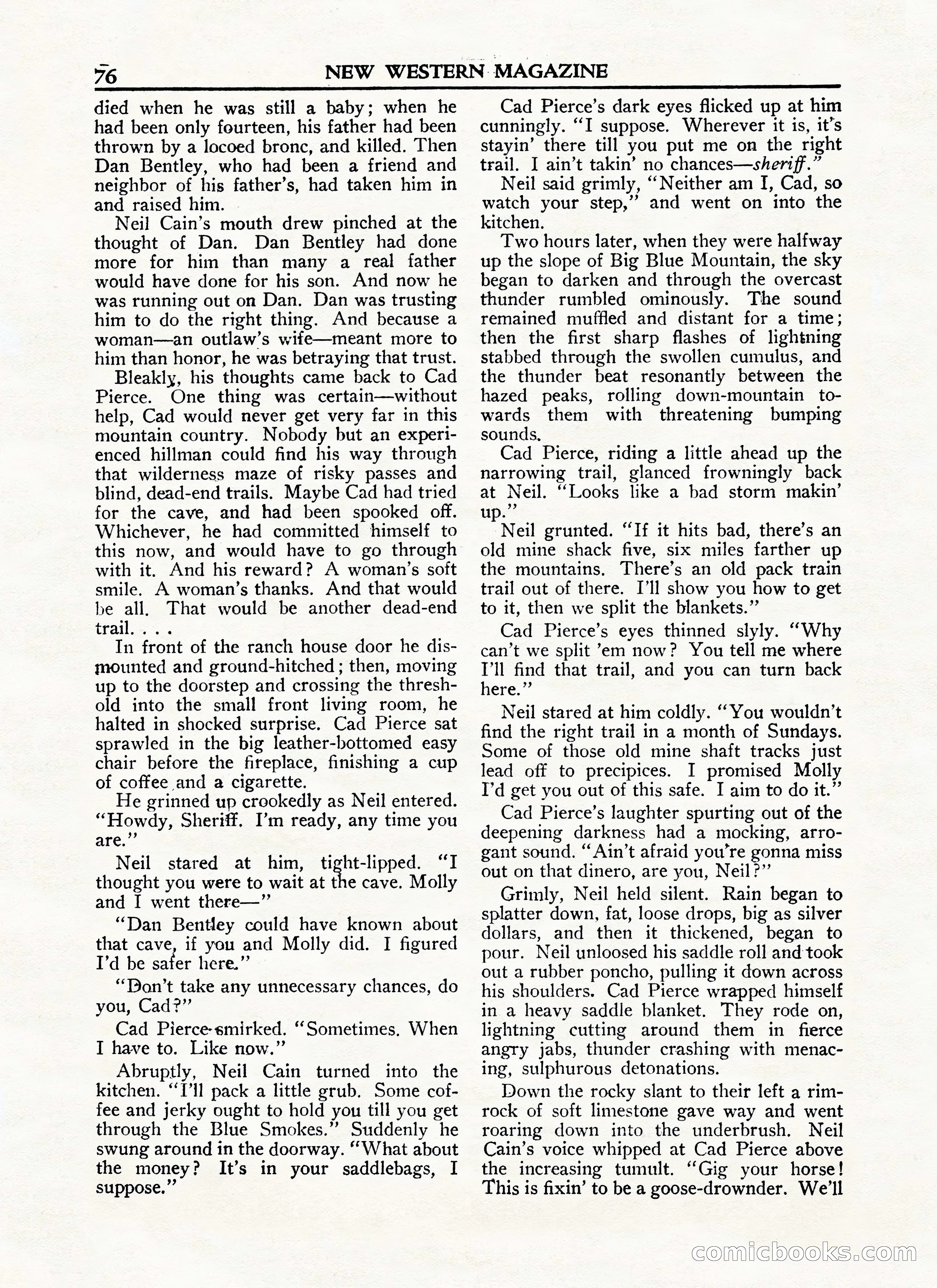 New Western Magazine, January 15, 1948 — page 76 of 100