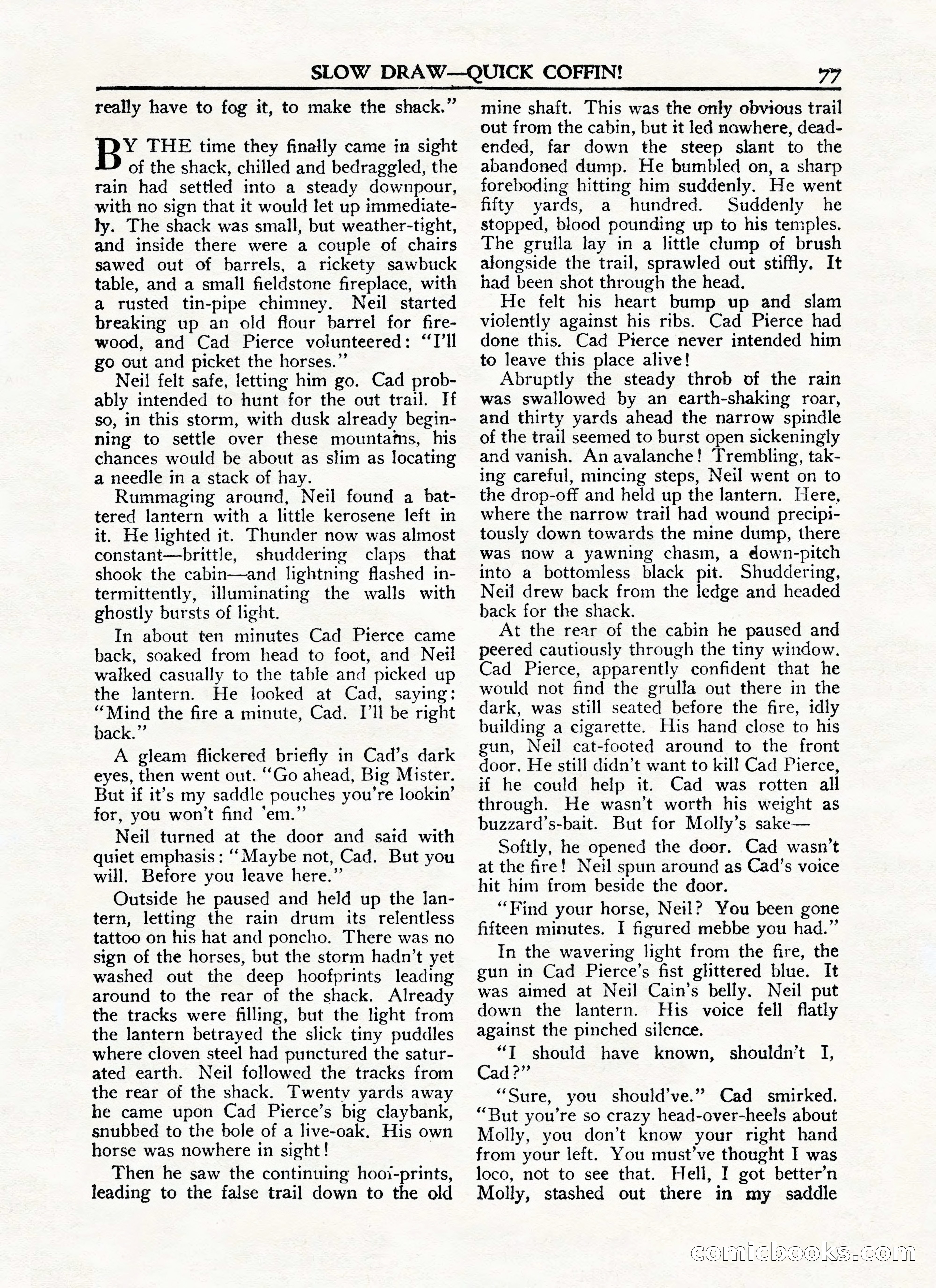New Western Magazine, January 15, 1948 — page 77 of 100