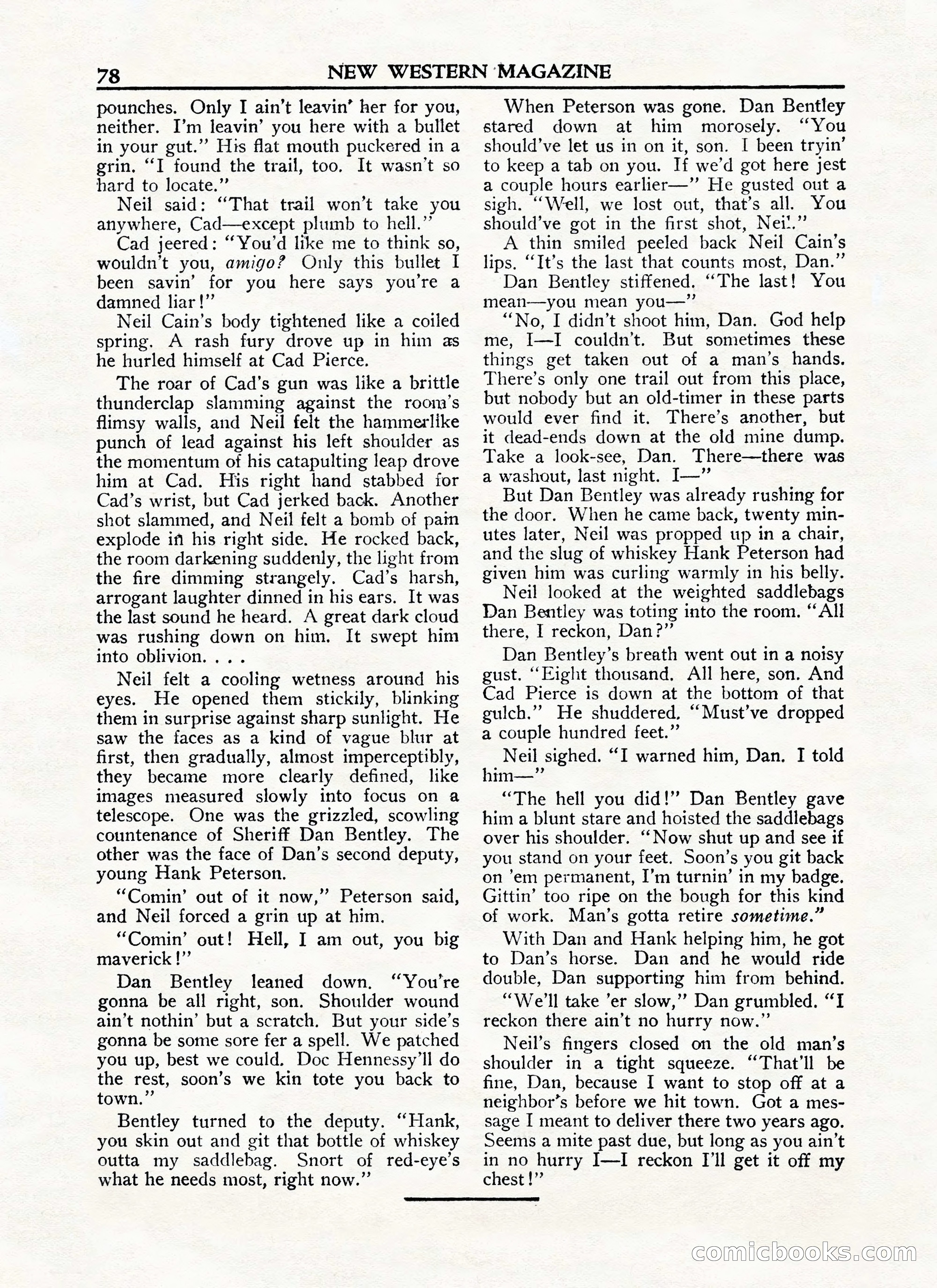 New Western Magazine, January 15, 1948 — page 78 of 100