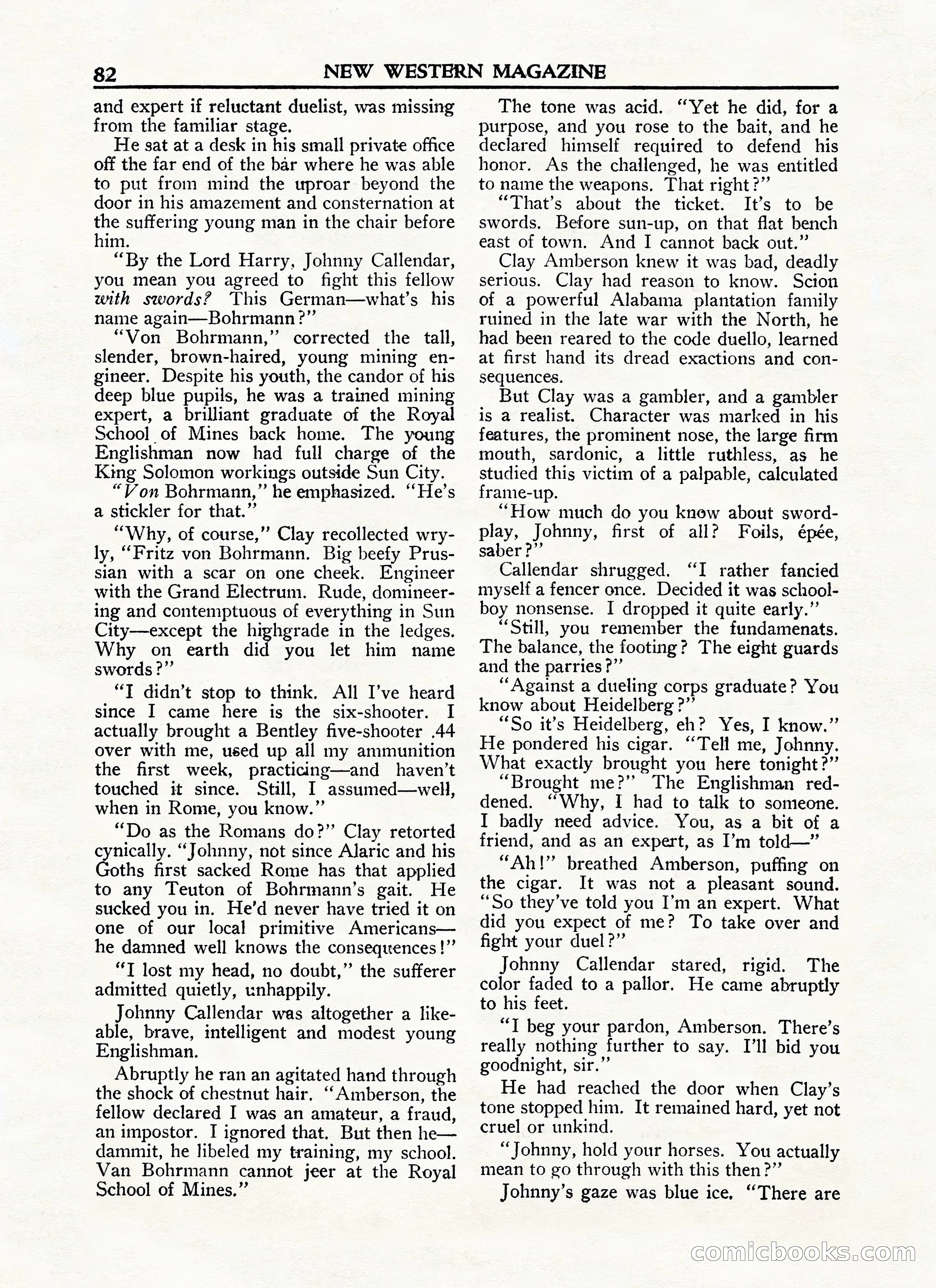 New Western Magazine, January 15, 1948 — page 82 of 100