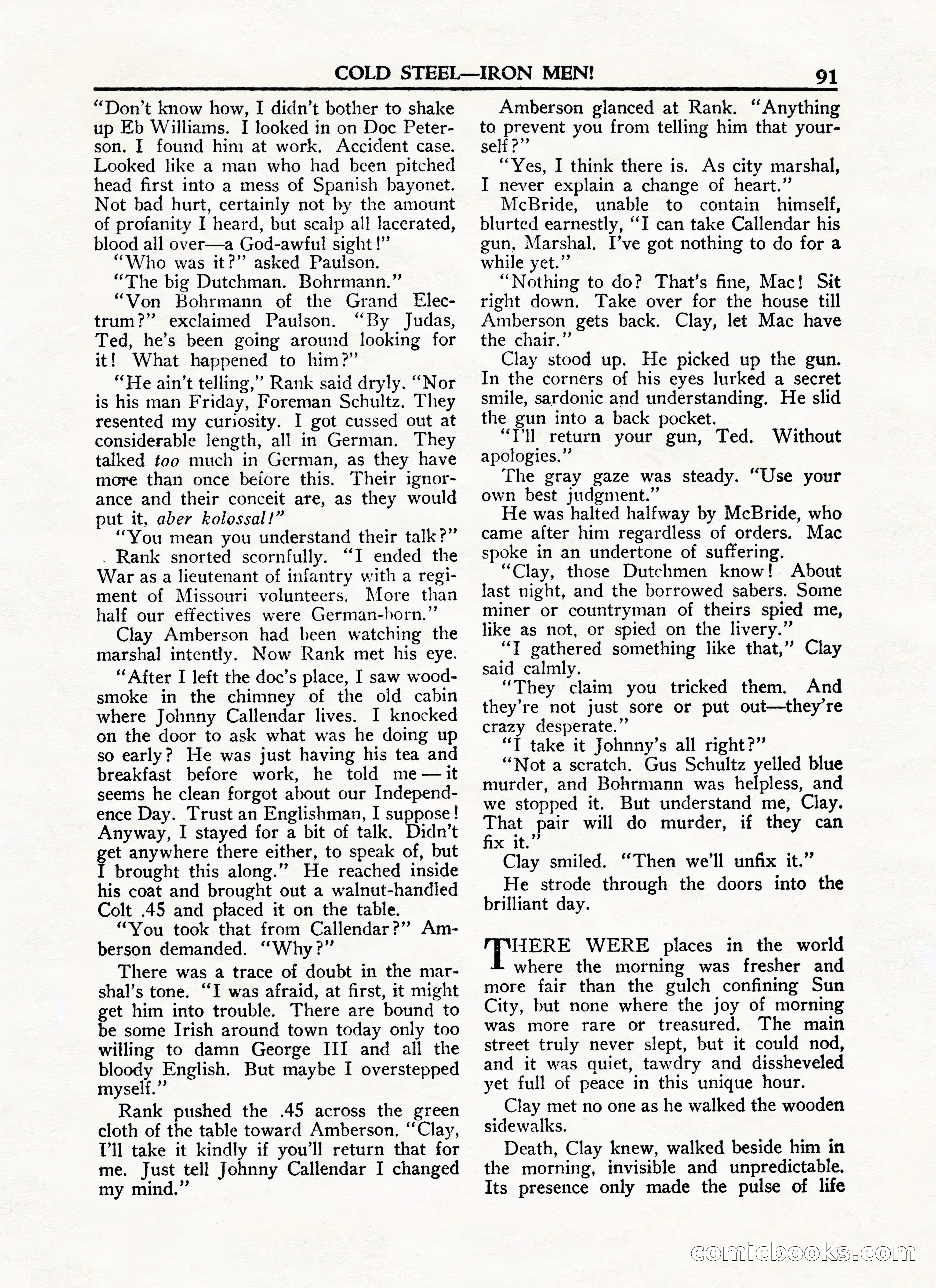 New Western Magazine, January 15, 1948 — page 91 of 100