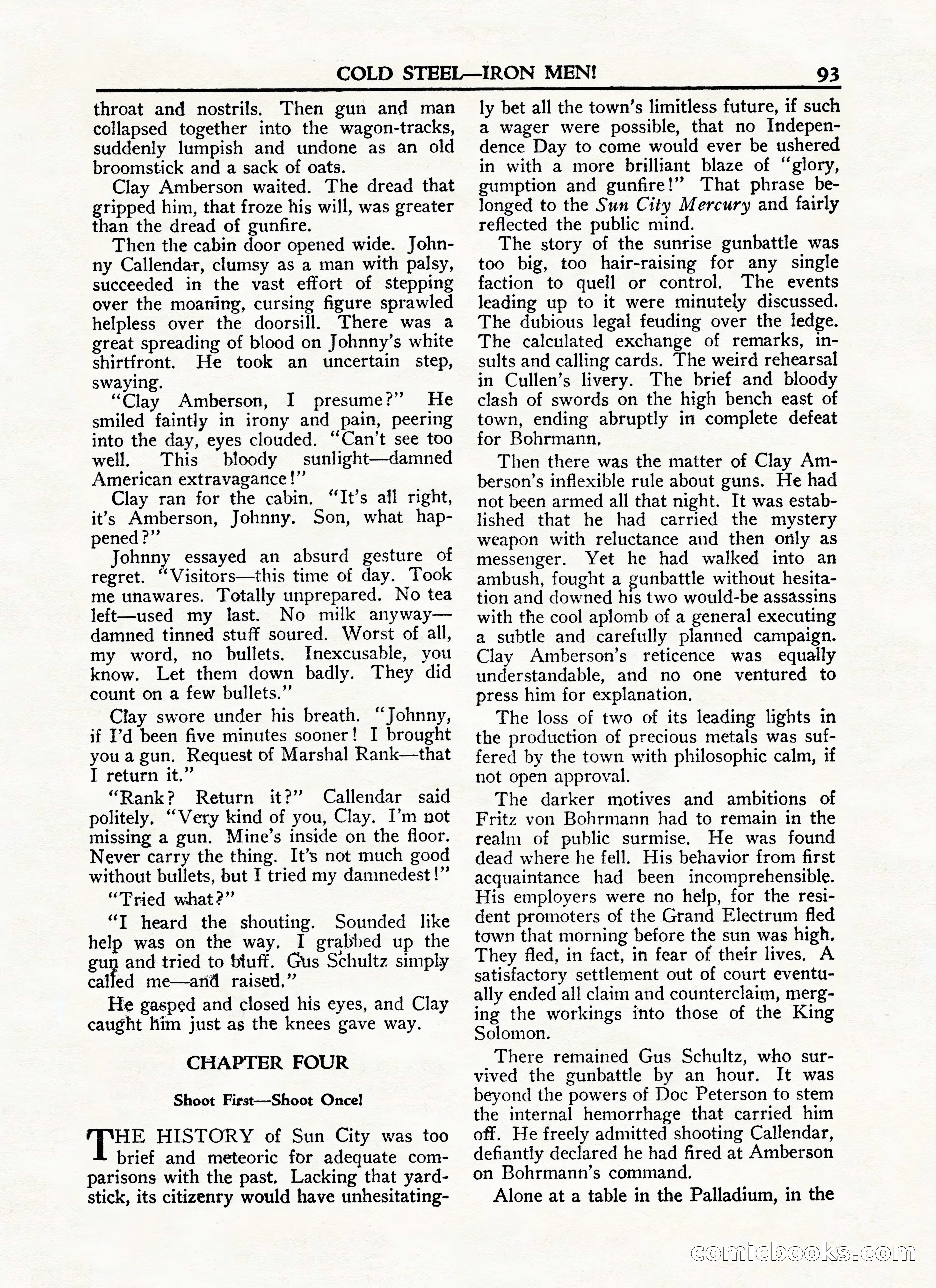 New Western Magazine, January 15, 1948 — page 93 of 100