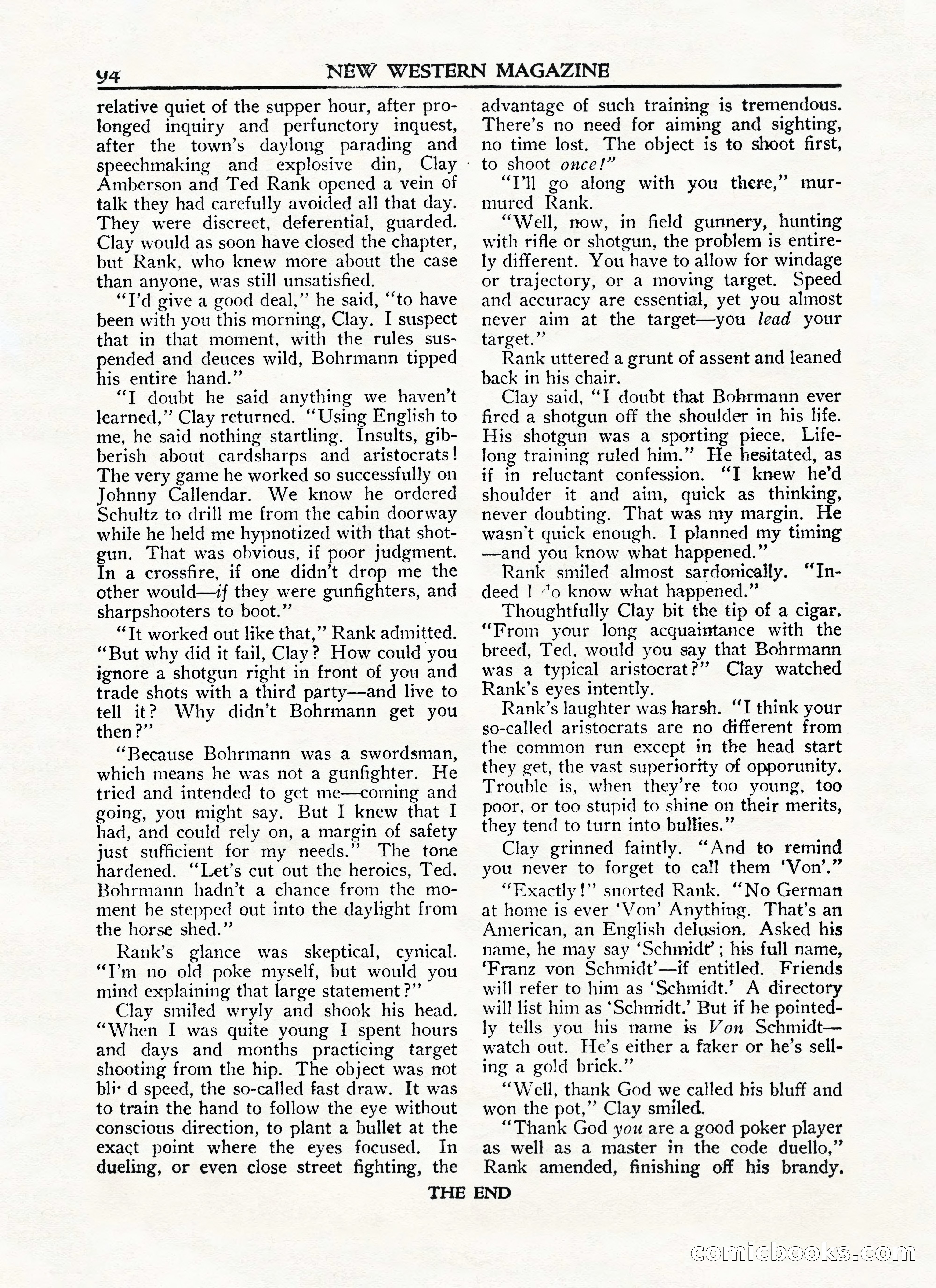 New Western Magazine, January 15, 1948 — page 94 of 100