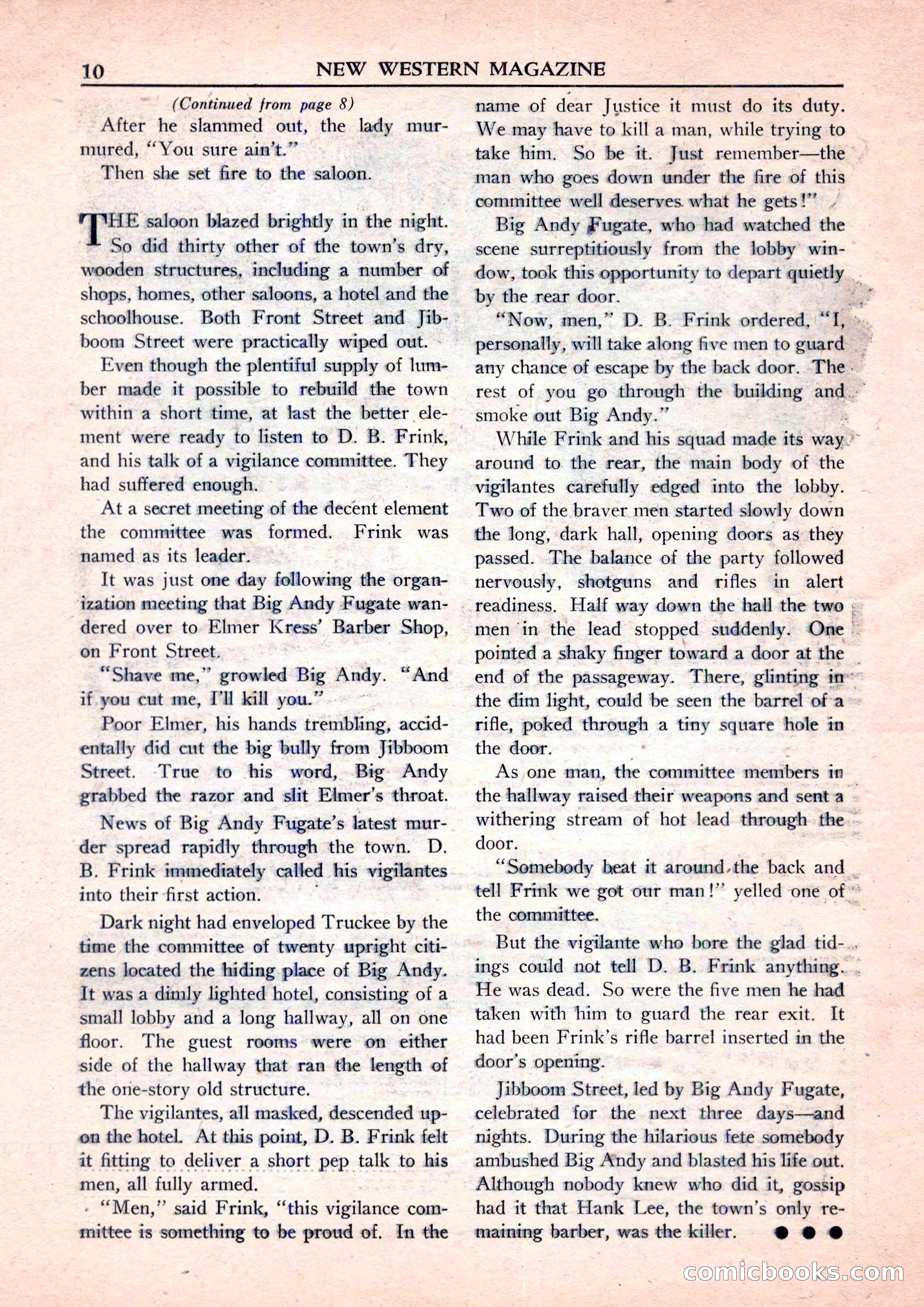 New Western Magazine, September 1952 — page 10 of 116
