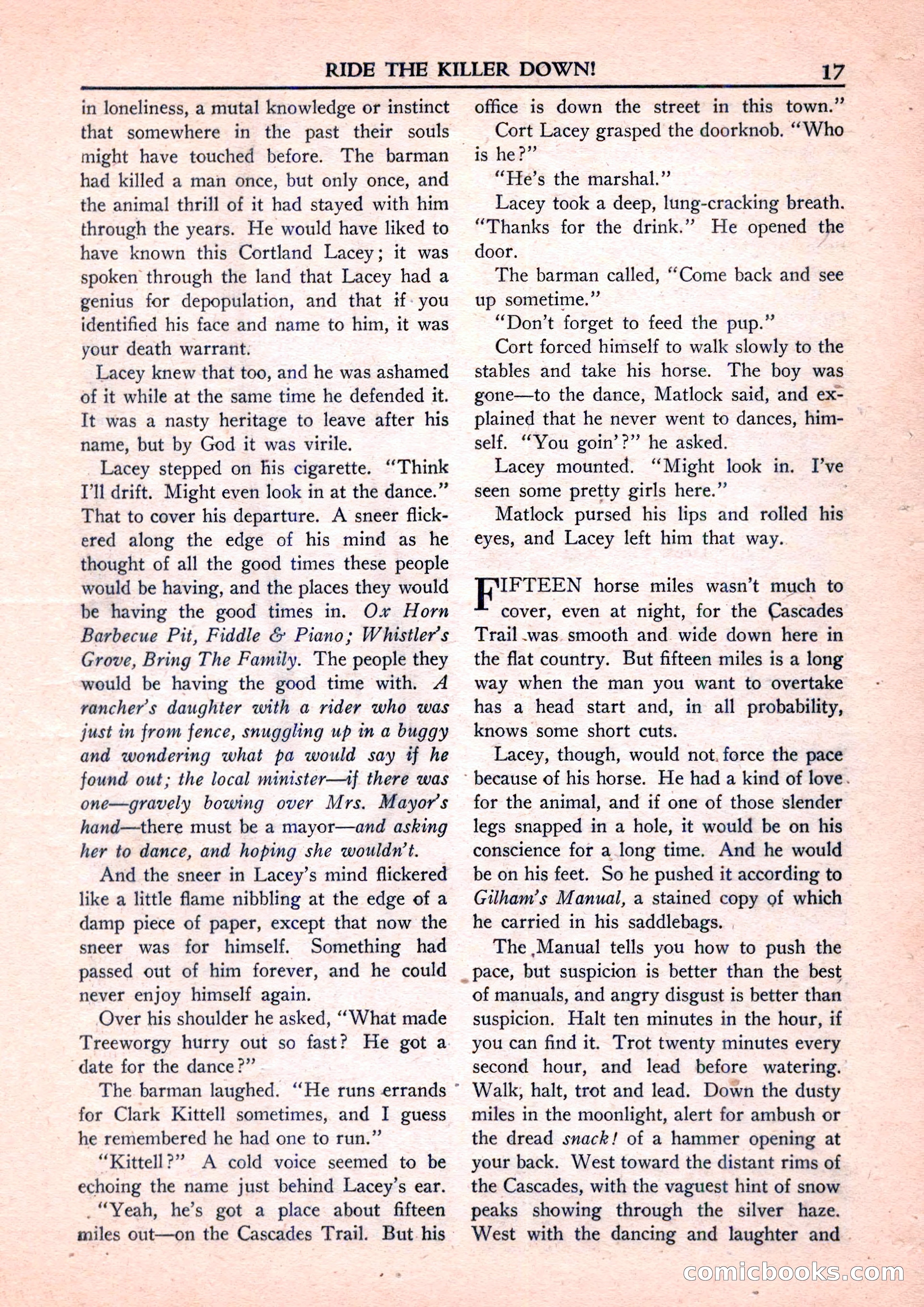 New Western Magazine, September 1952 — page 17 of 116