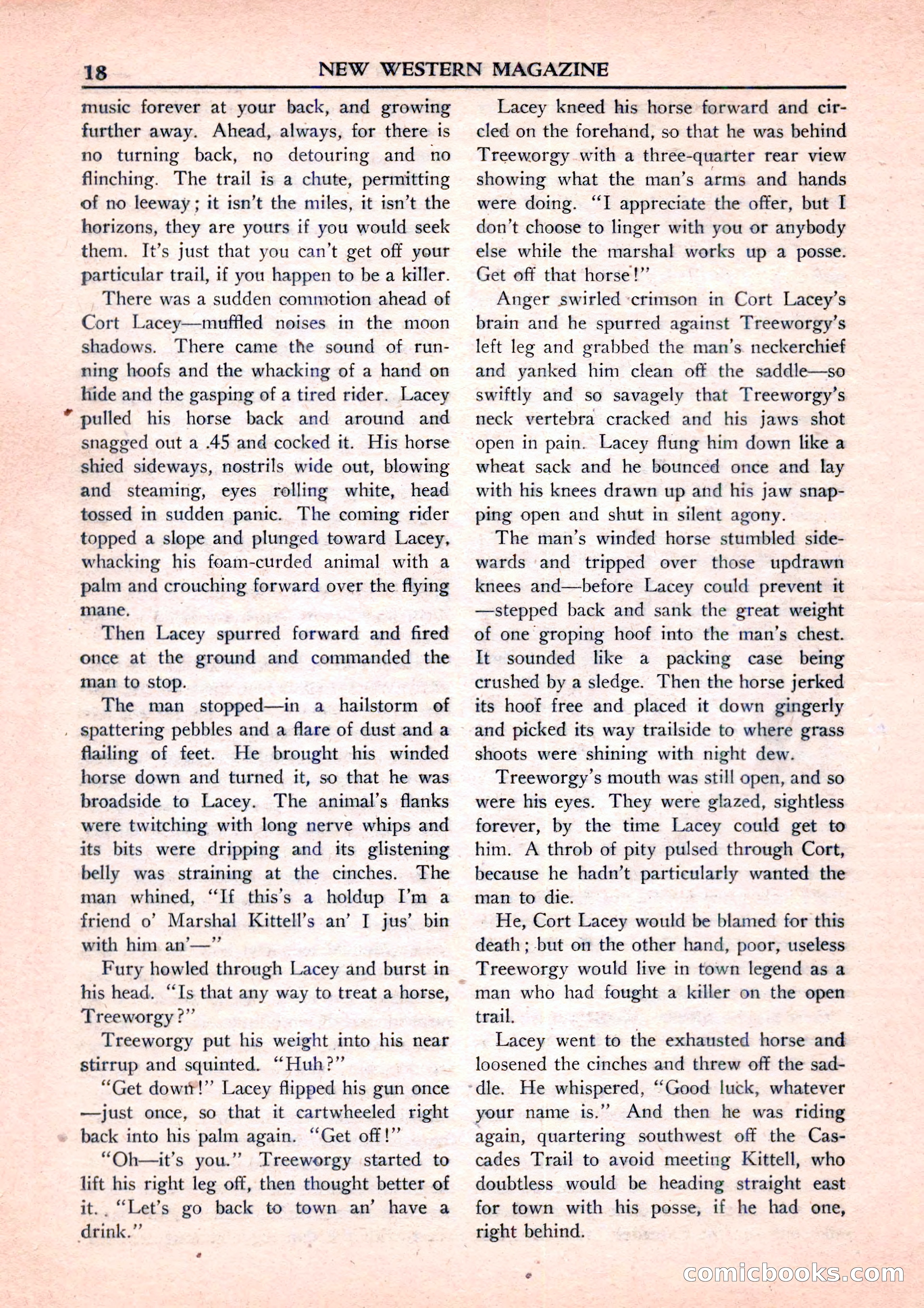 New Western Magazine, September 1952 — page 18 of 116