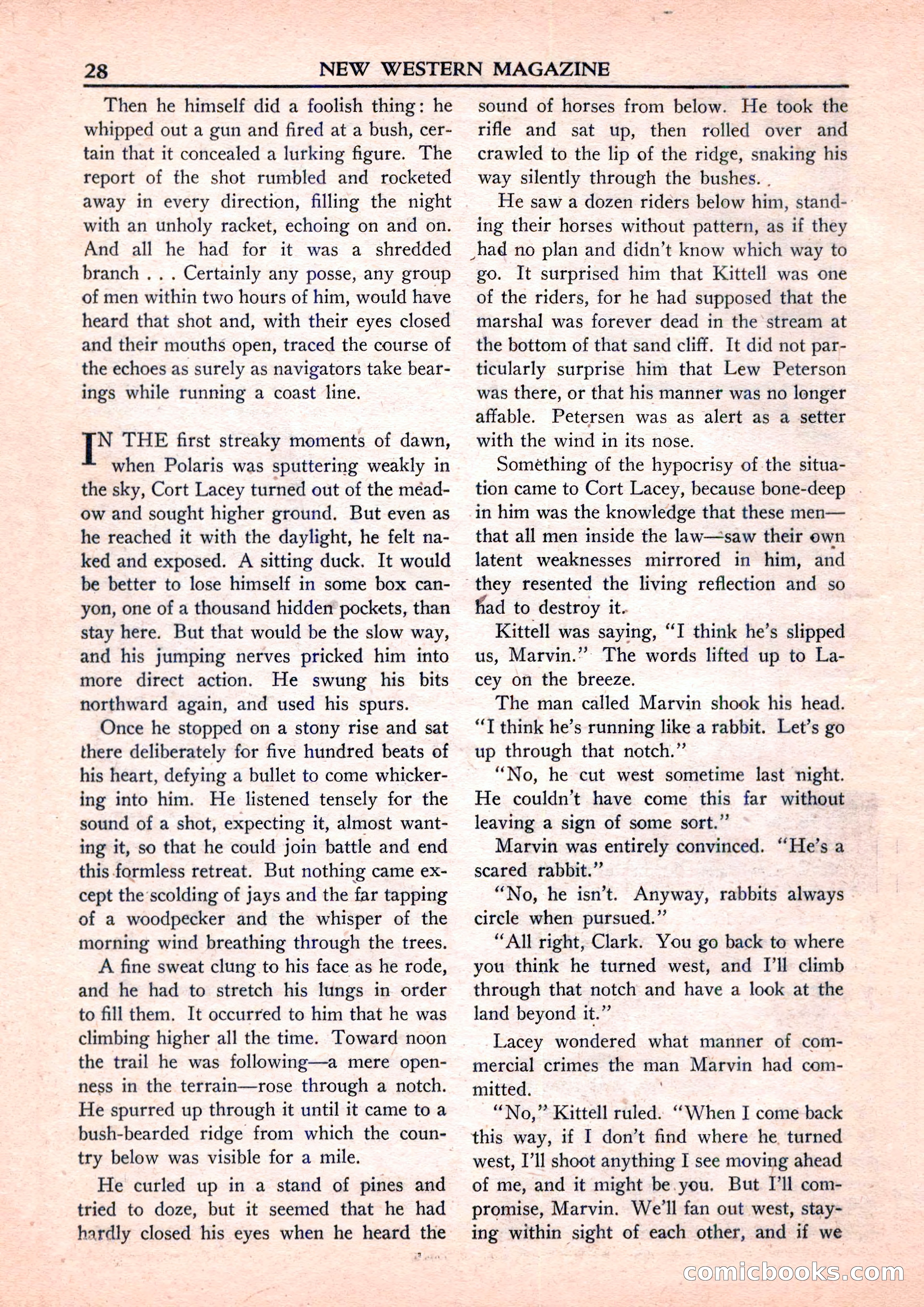 New Western Magazine, September 1952 — page 28 of 116