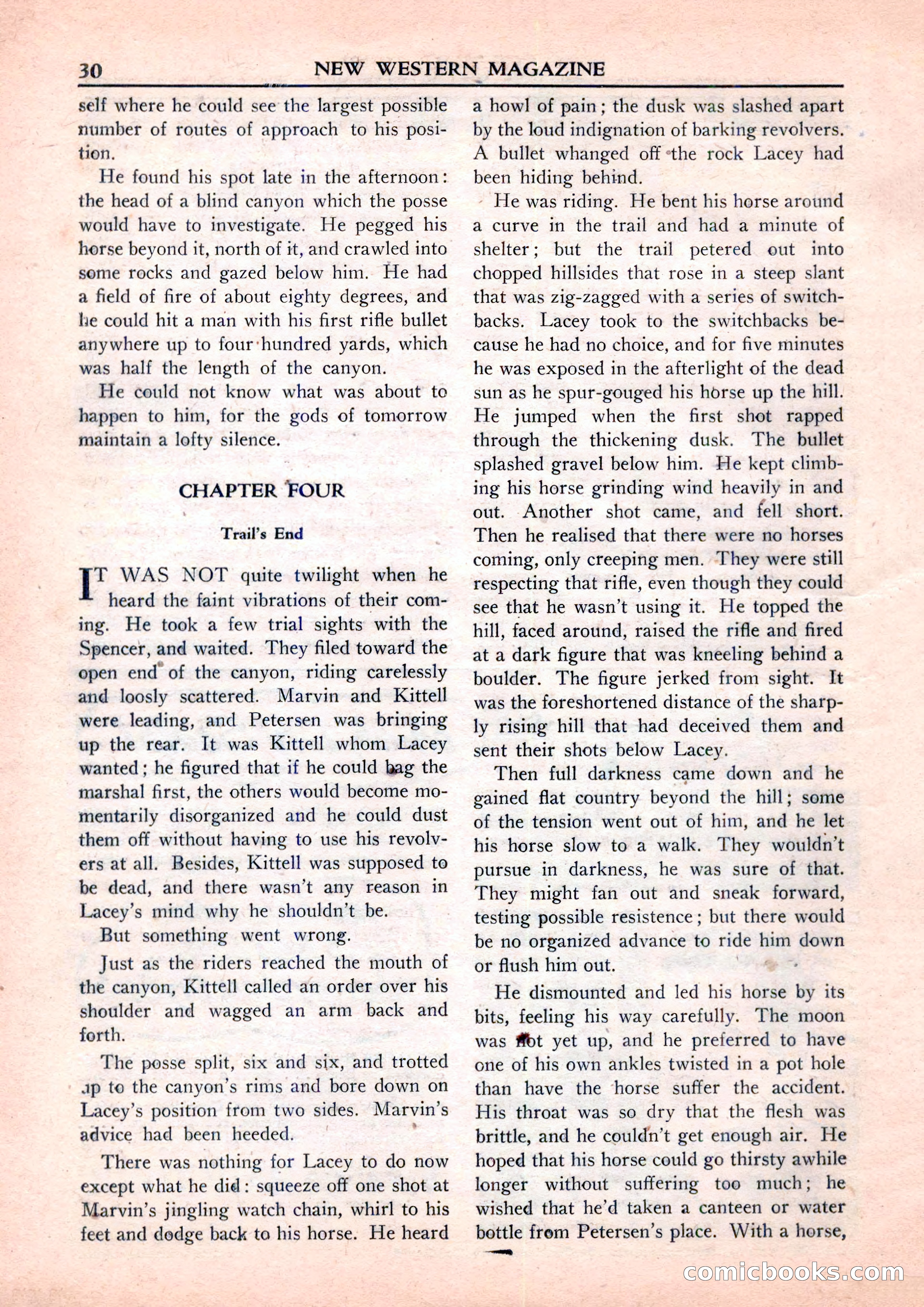 New Western Magazine, September 1952 — page 30 of 116