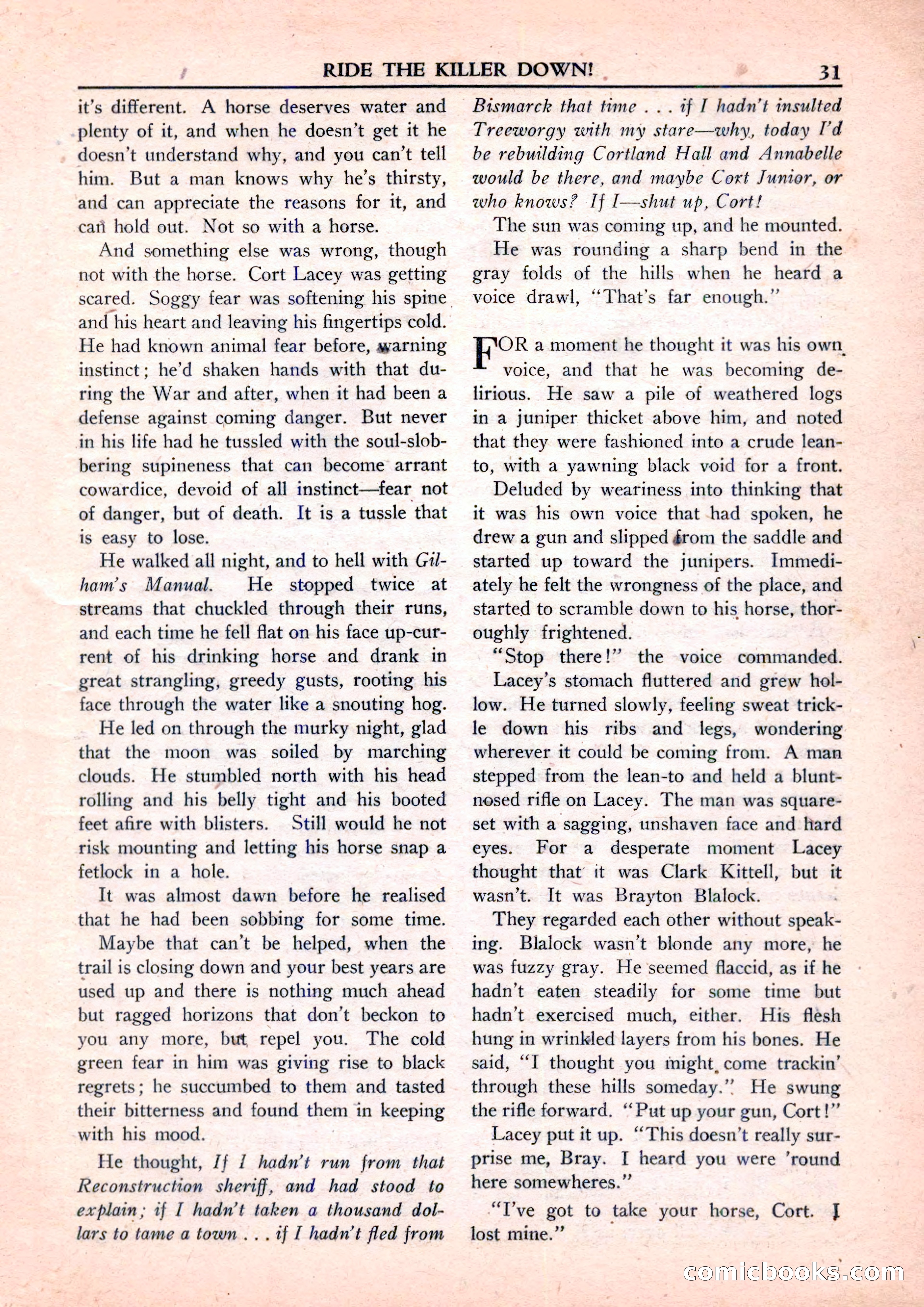 New Western Magazine, September 1952 — page 31 of 116