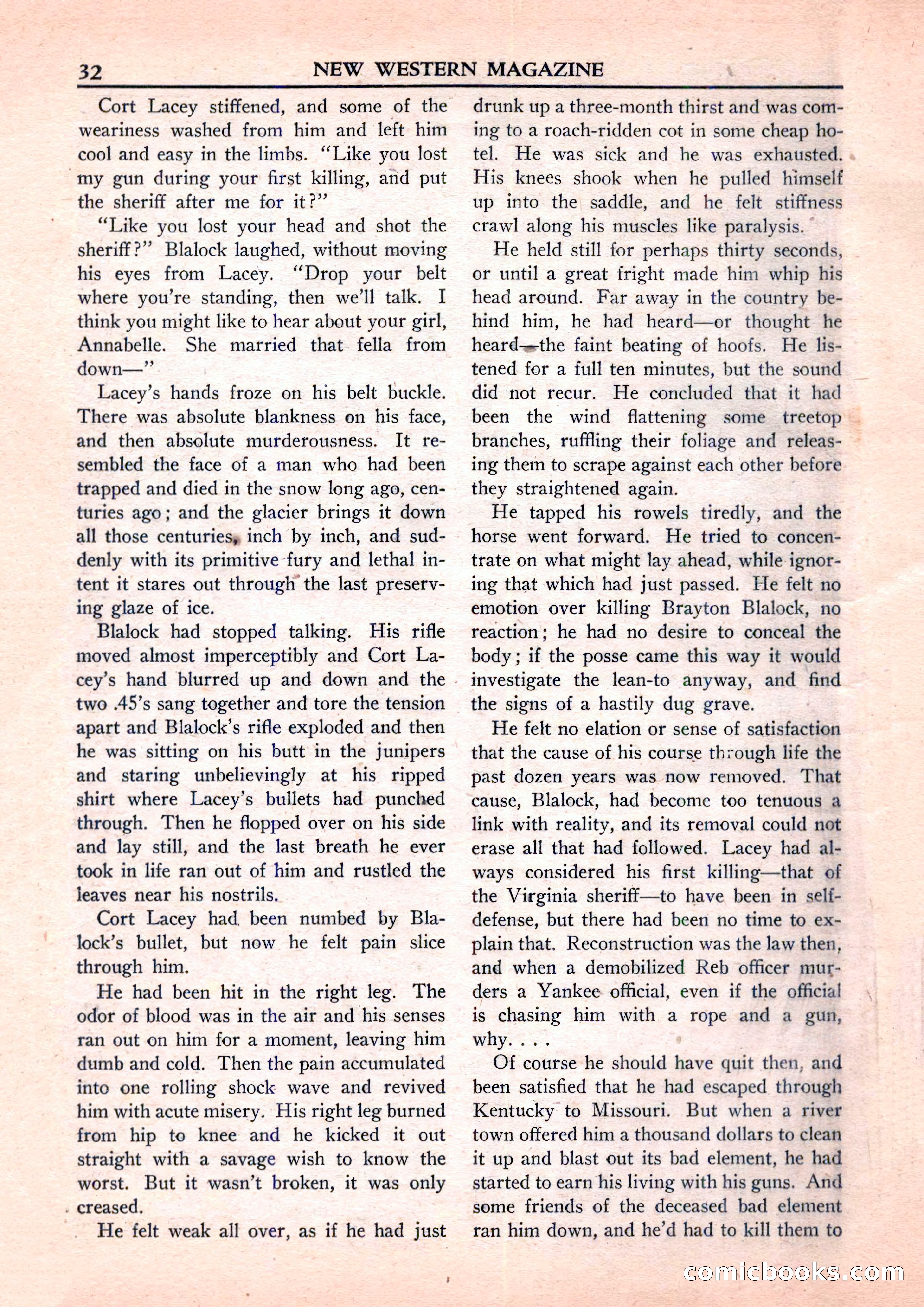 New Western Magazine, September 1952 — page 32 of 116