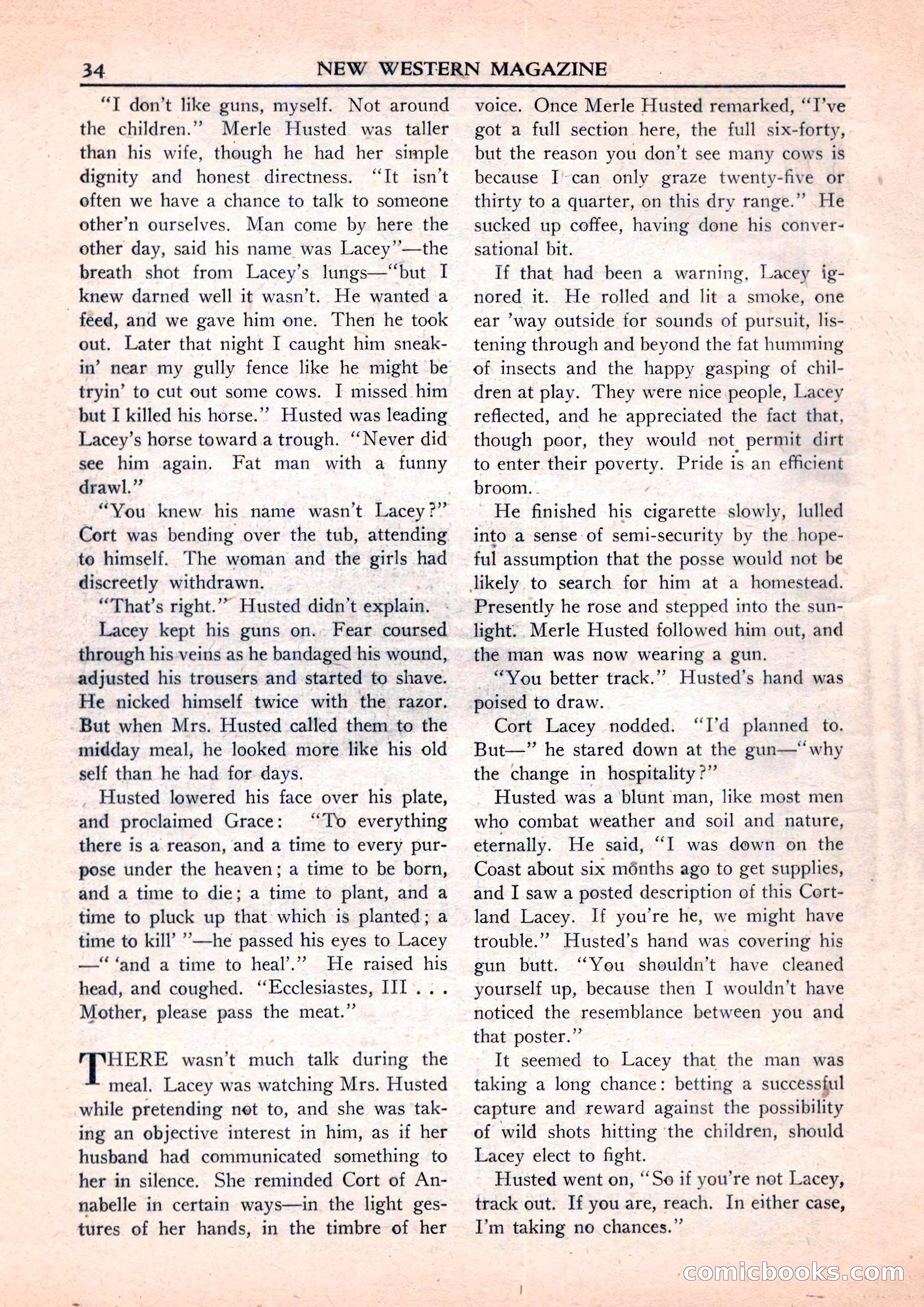 New Western Magazine, September 1952 — page 34 of 116