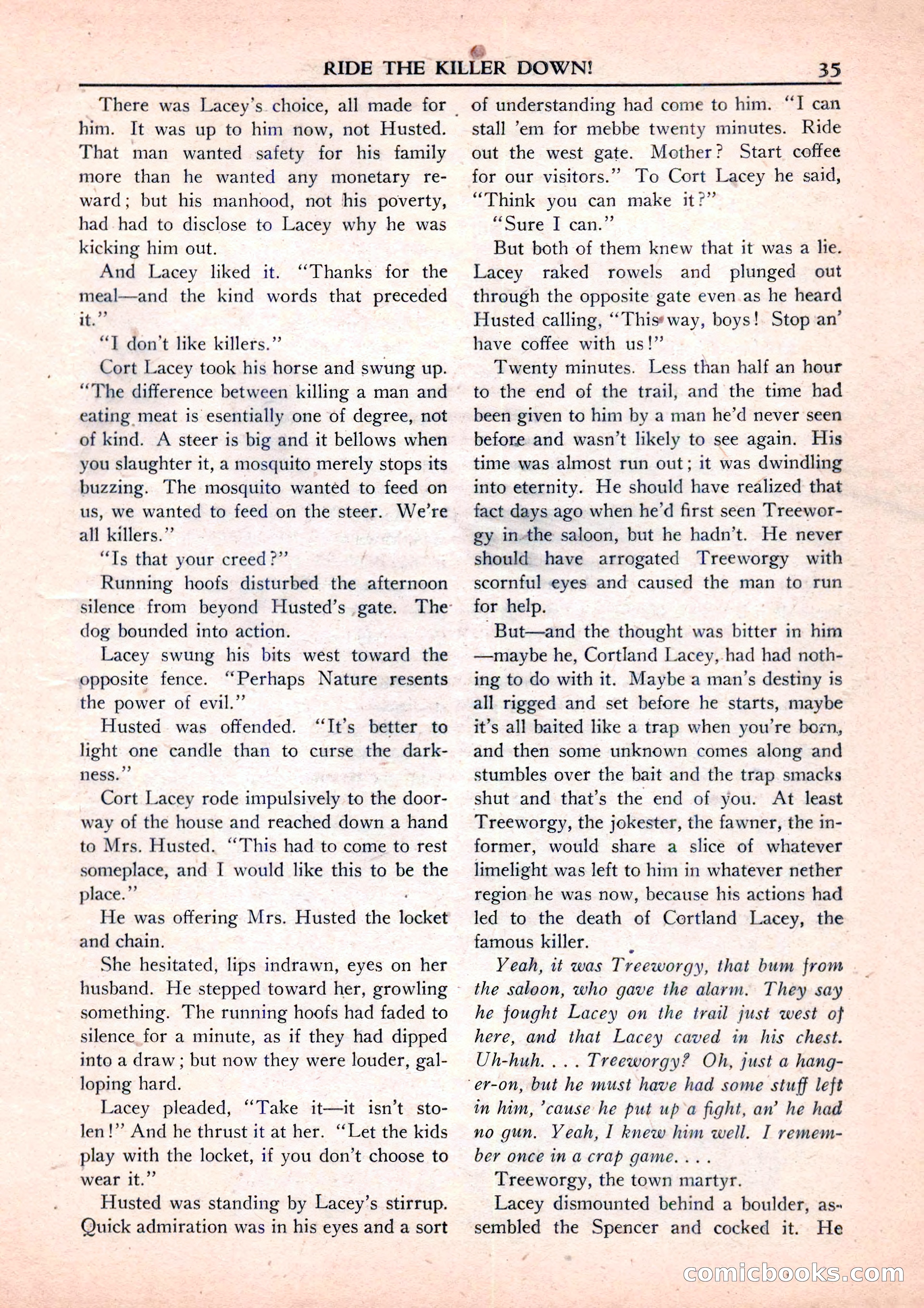 New Western Magazine, September 1952 — page 35 of 116
