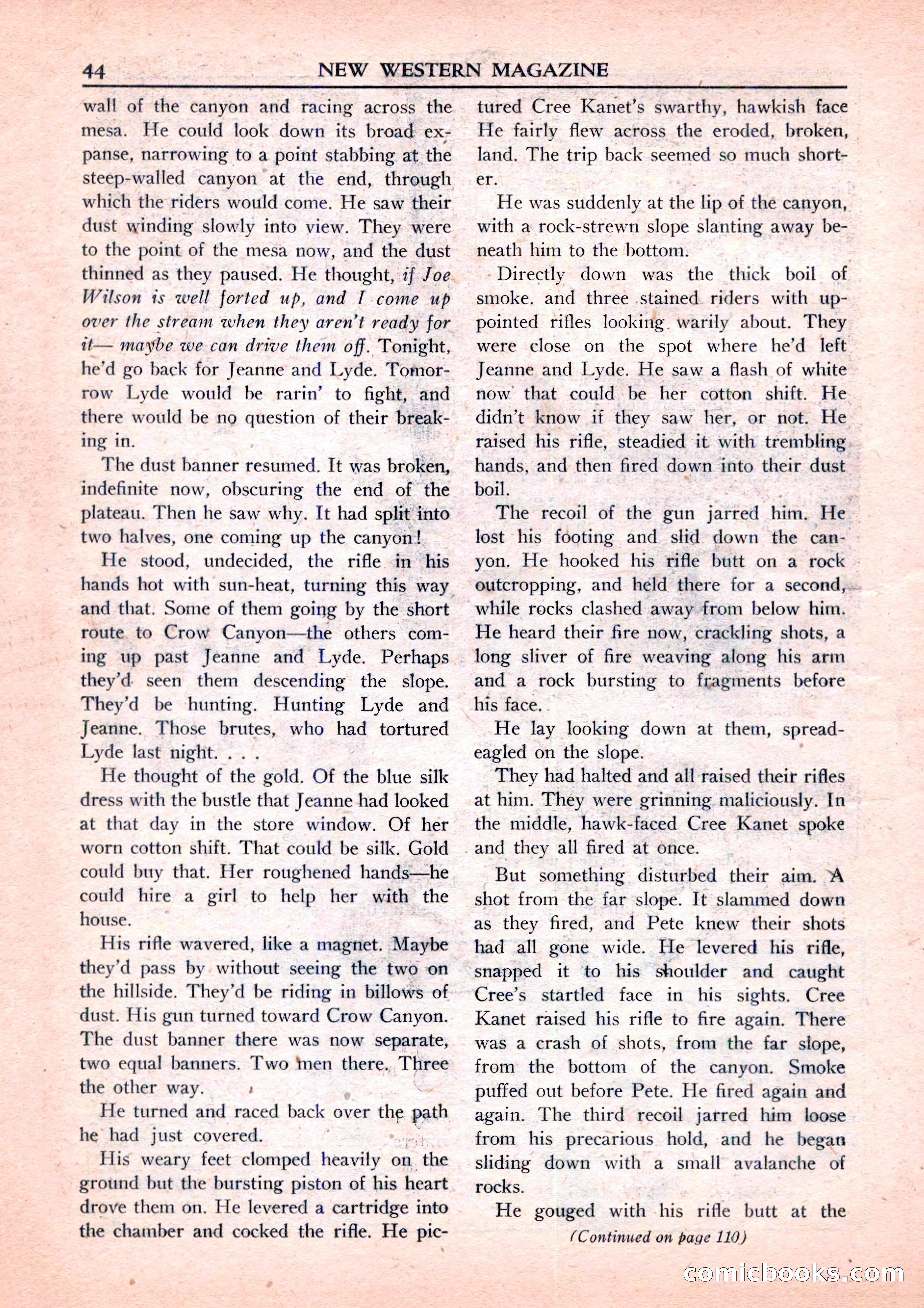 New Western Magazine, September 1952 — page 44 of 116
