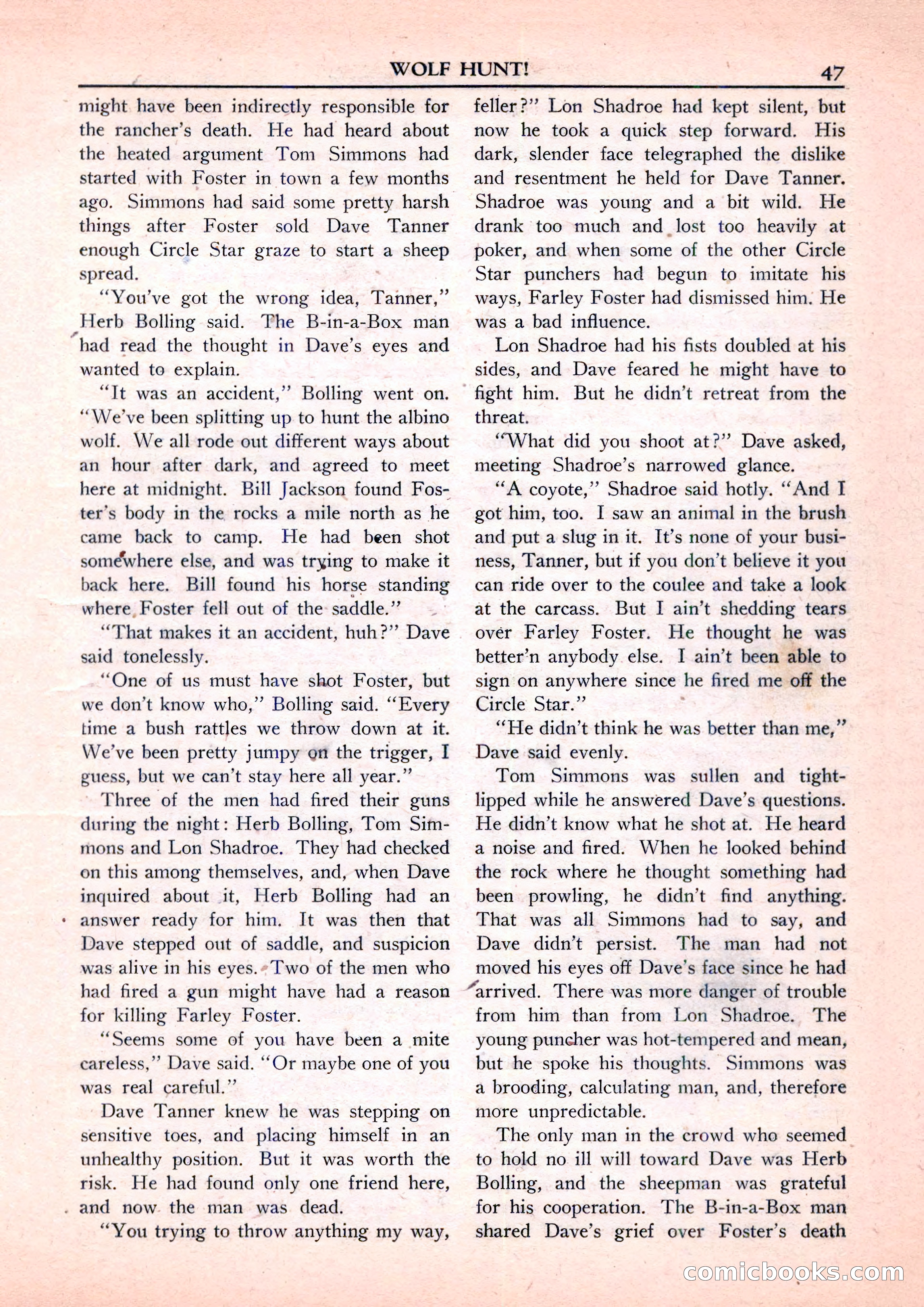New Western Magazine, September 1952 — page 47 of 116