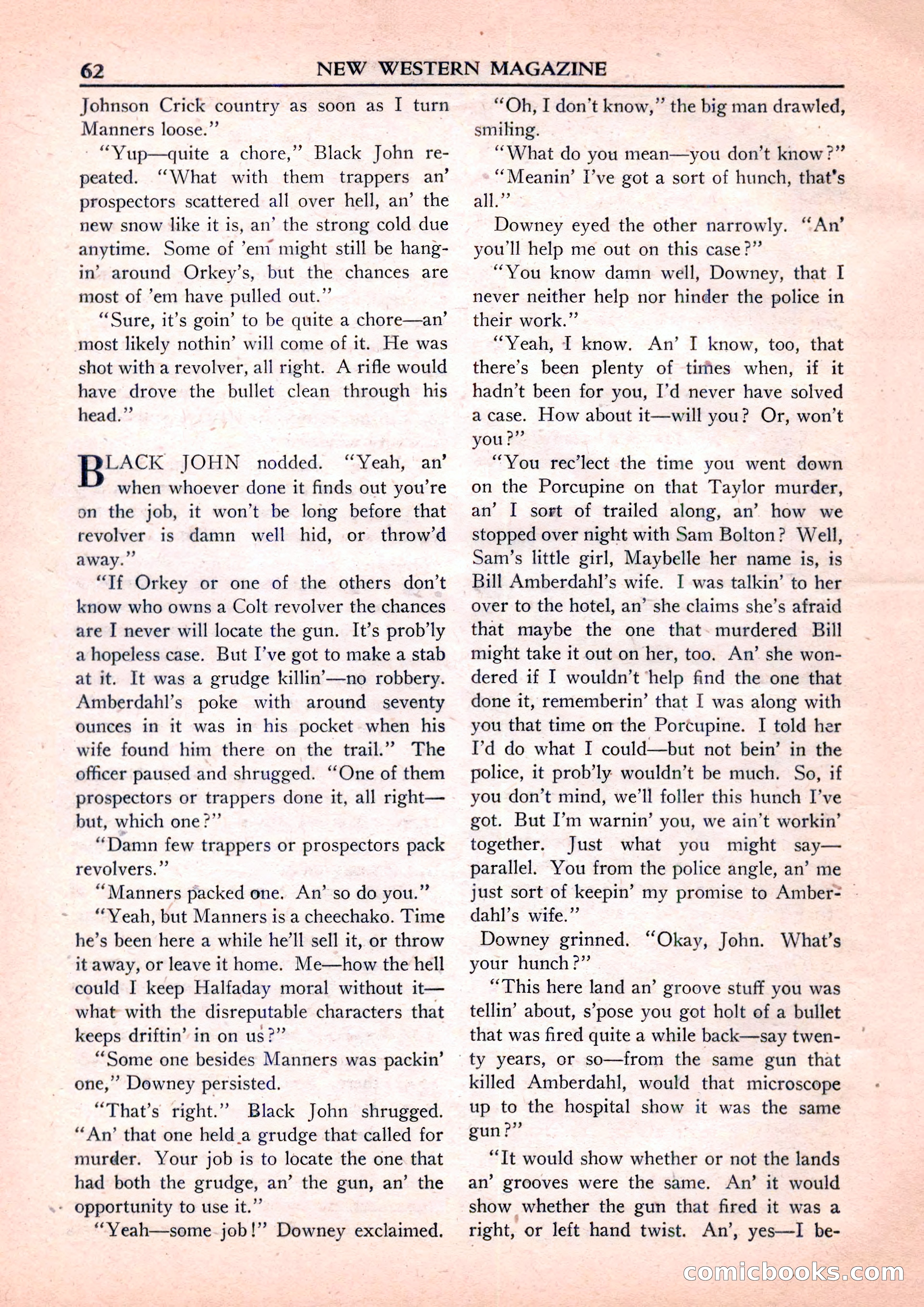 New Western Magazine, September 1952 — page 62 of 116