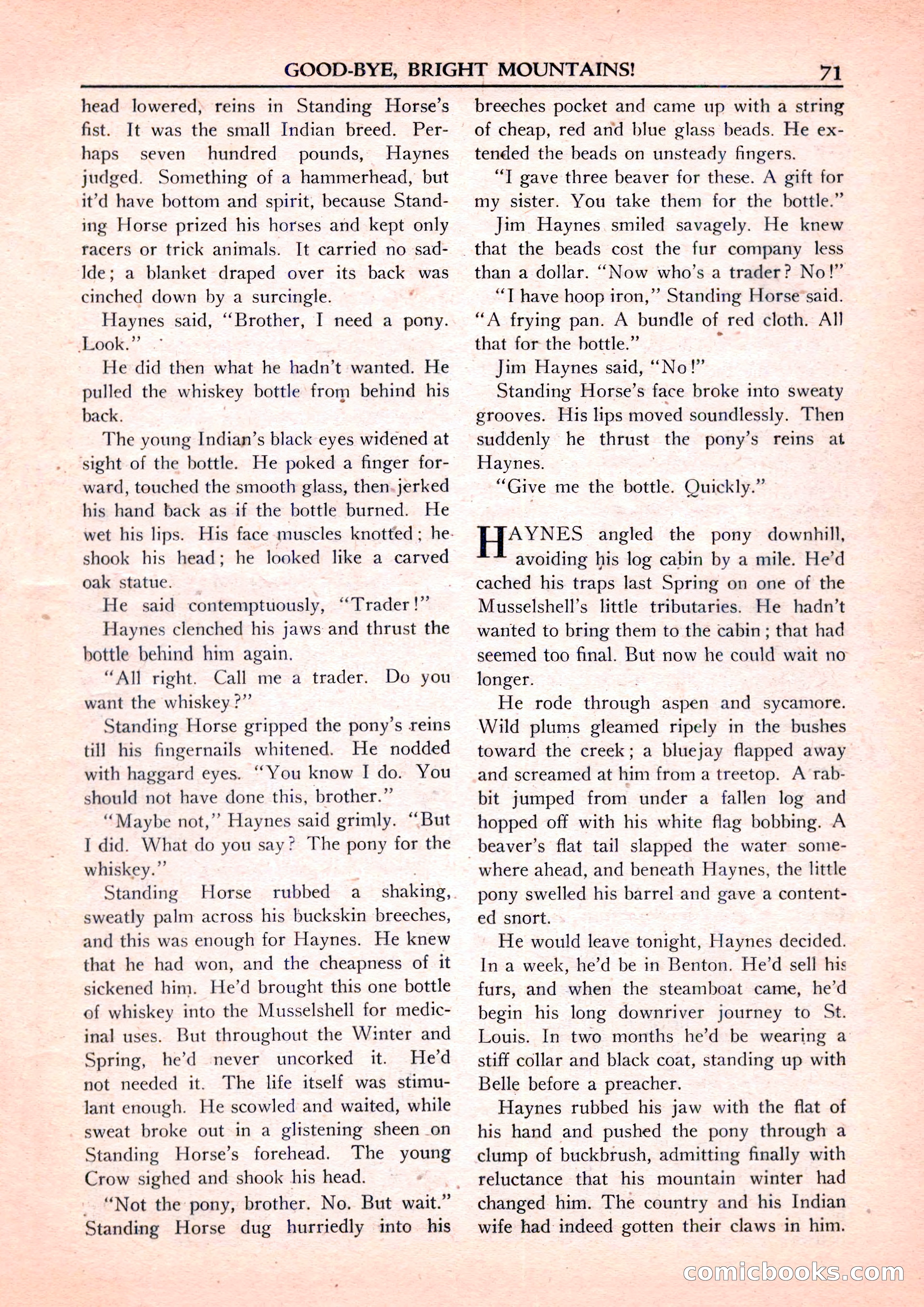 New Western Magazine, September 1952 — page 71 of 116