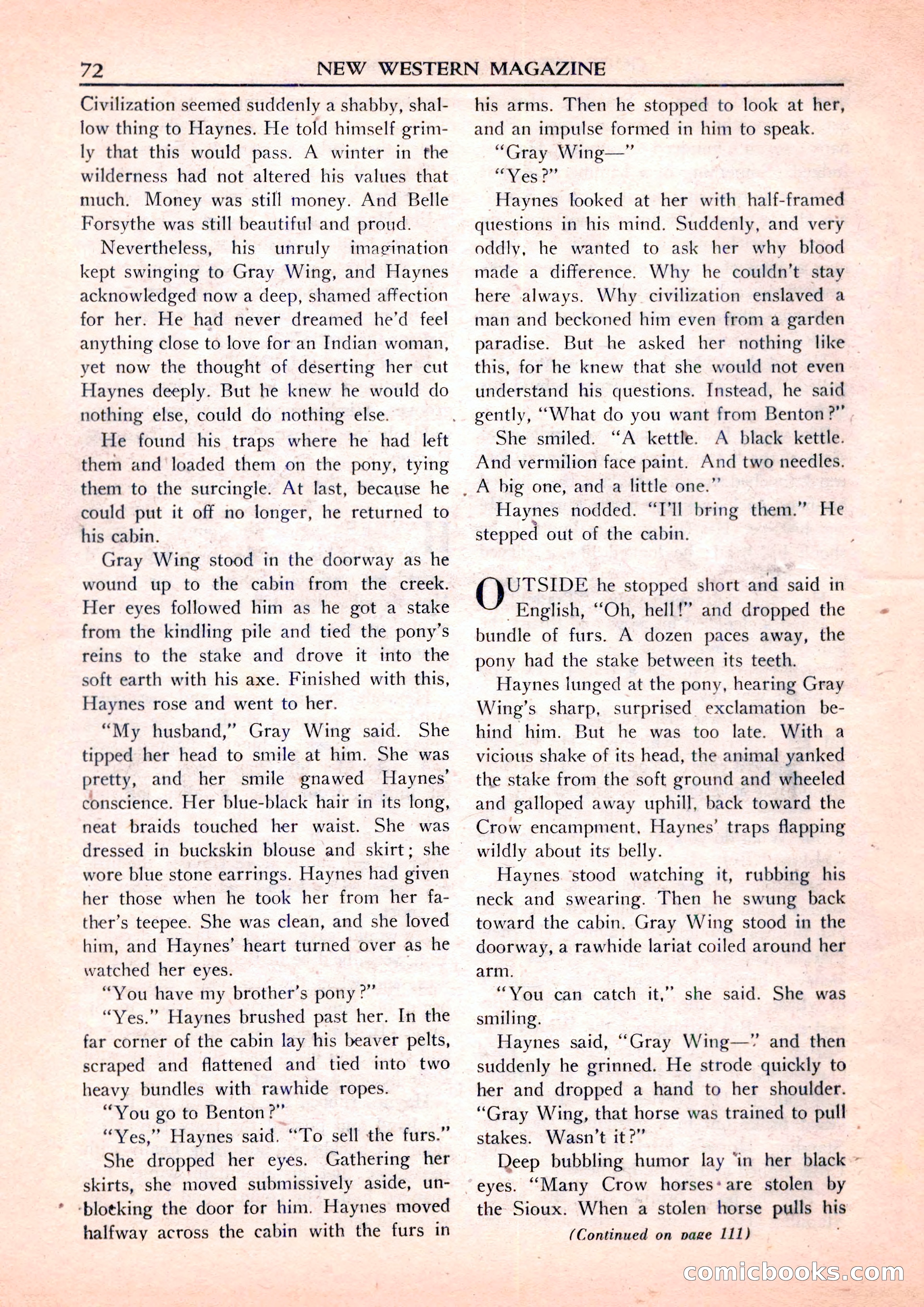 New Western Magazine, September 1952 — page 72 of 116