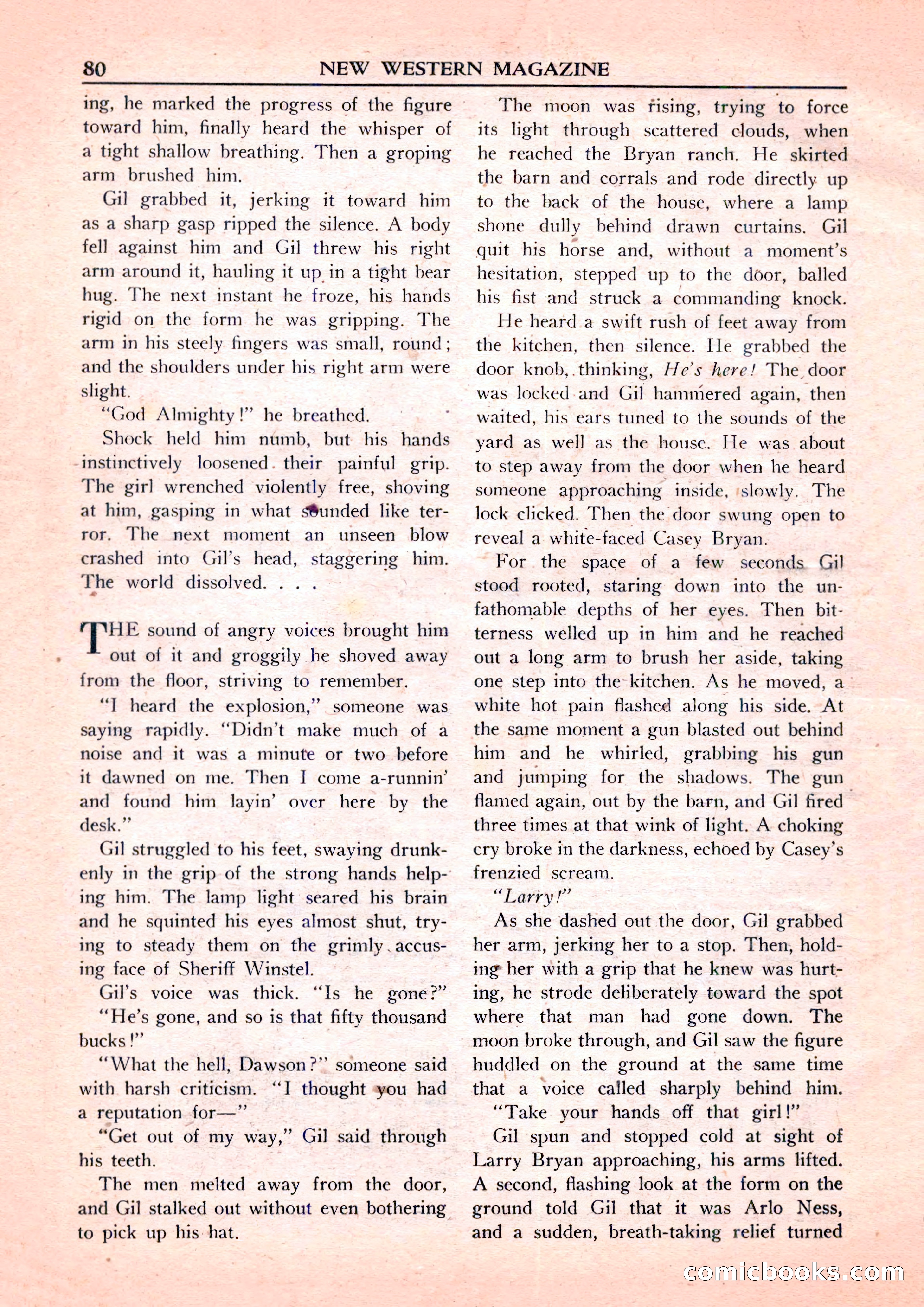 New Western Magazine, September 1952 — page 80 of 116
