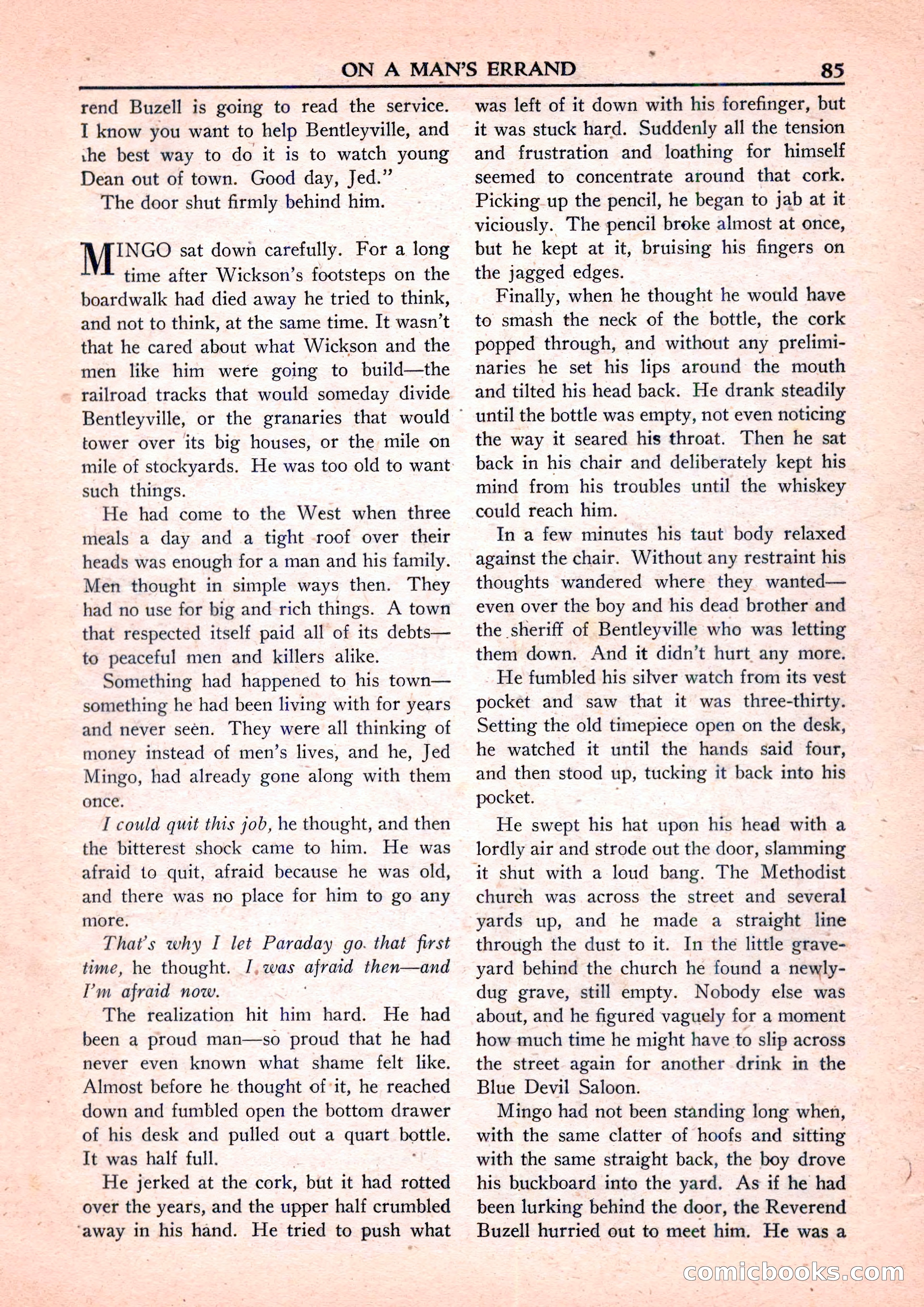 New Western Magazine, September 1952 — page 85 of 116