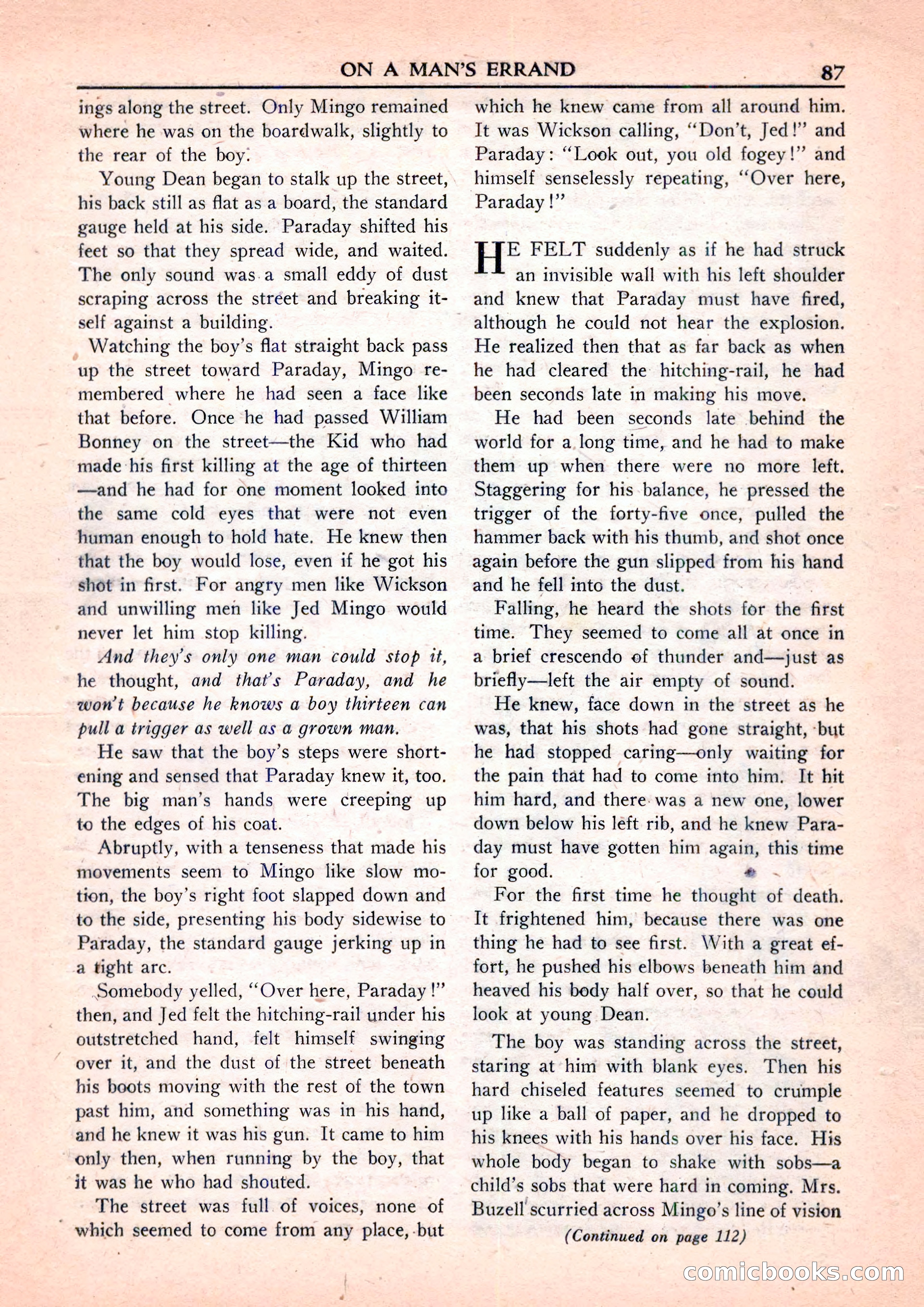 New Western Magazine, September 1952 — page 87 of 116