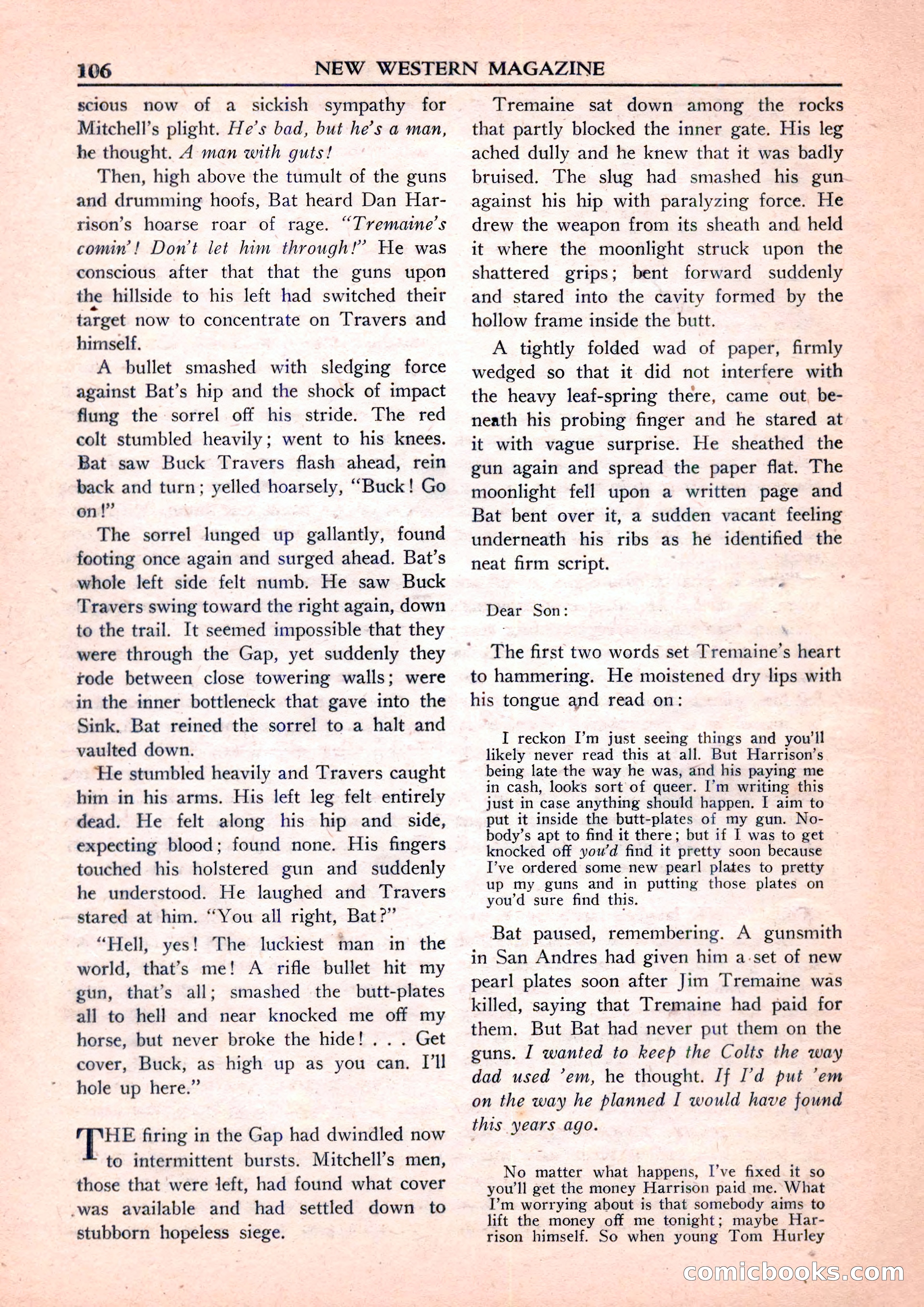 New Western Magazine, September 1952 — page 106 of 116
