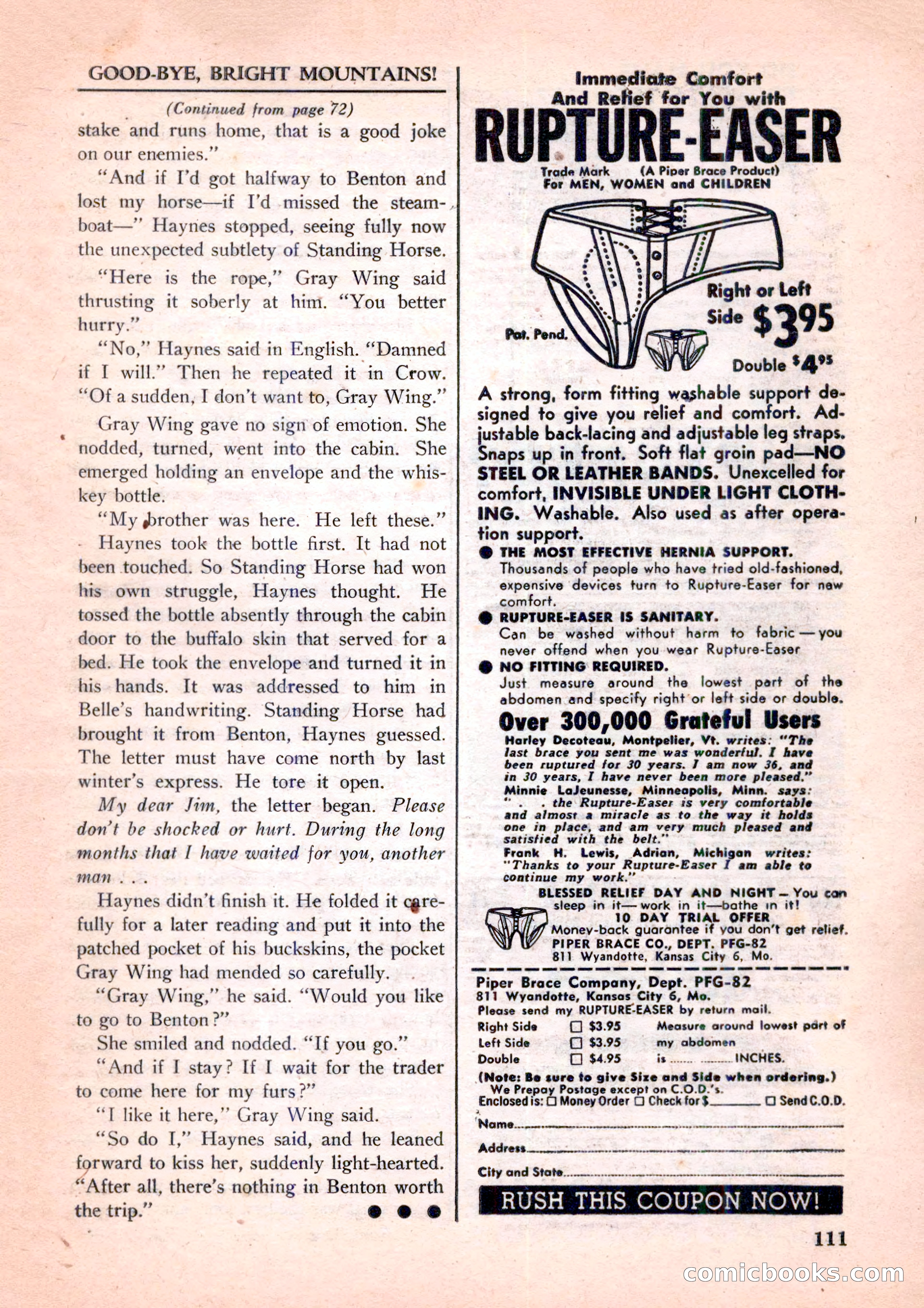 New Western Magazine, September 1952 — page 111 of 116