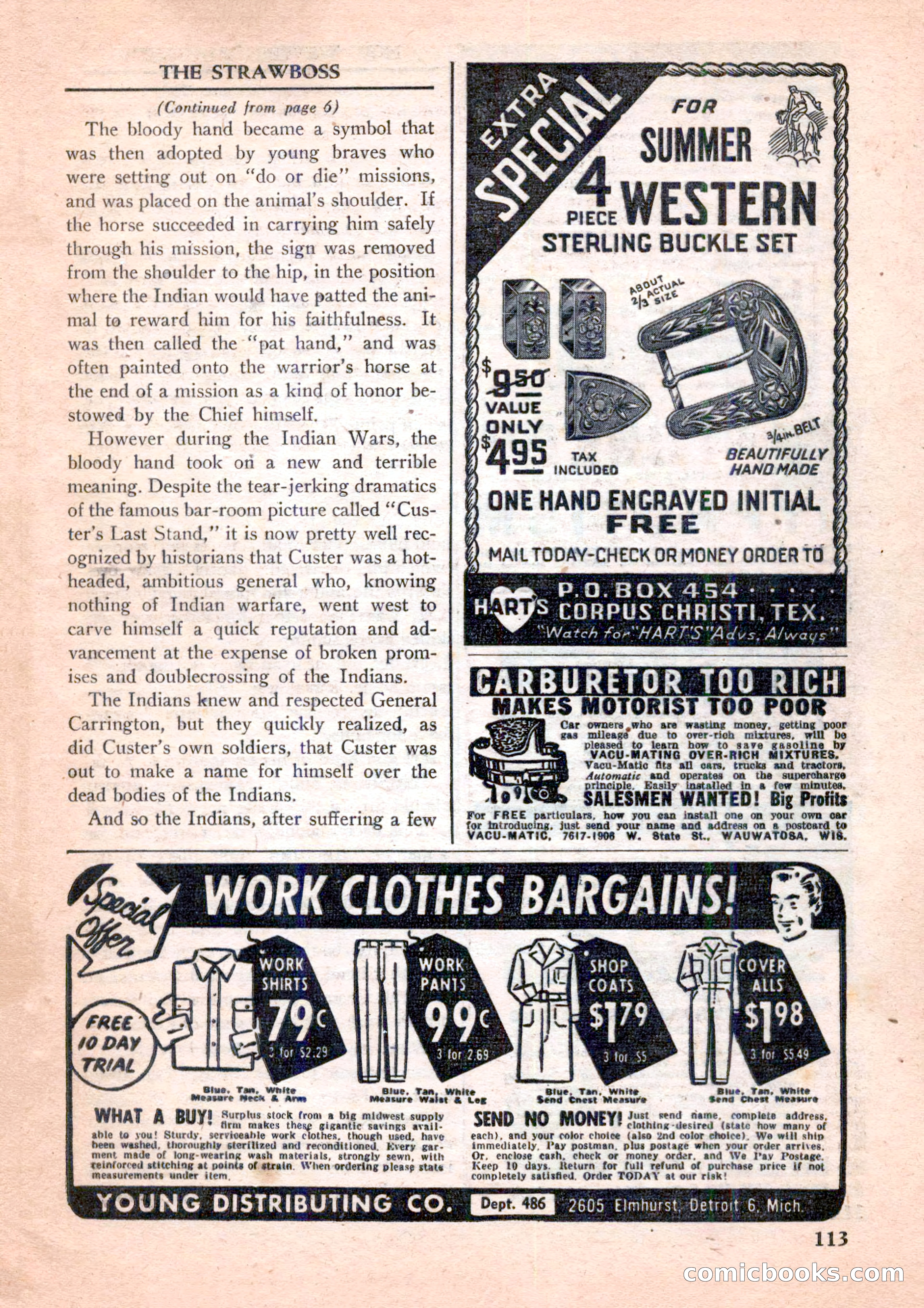 New Western Magazine, September 1952 — page 113 of 116